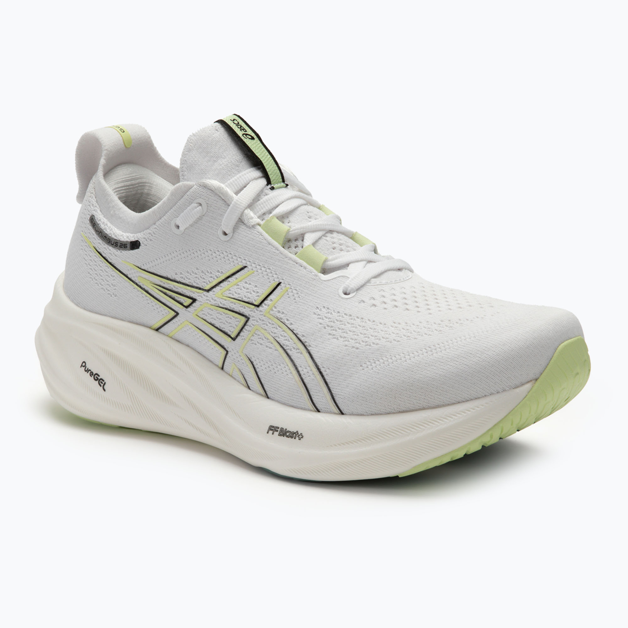 Buty do biegania męskie ASICS Gel-Nimbus 26 white/birch | WYSYŁKA W 24H | 30 DNI NA ZWROT