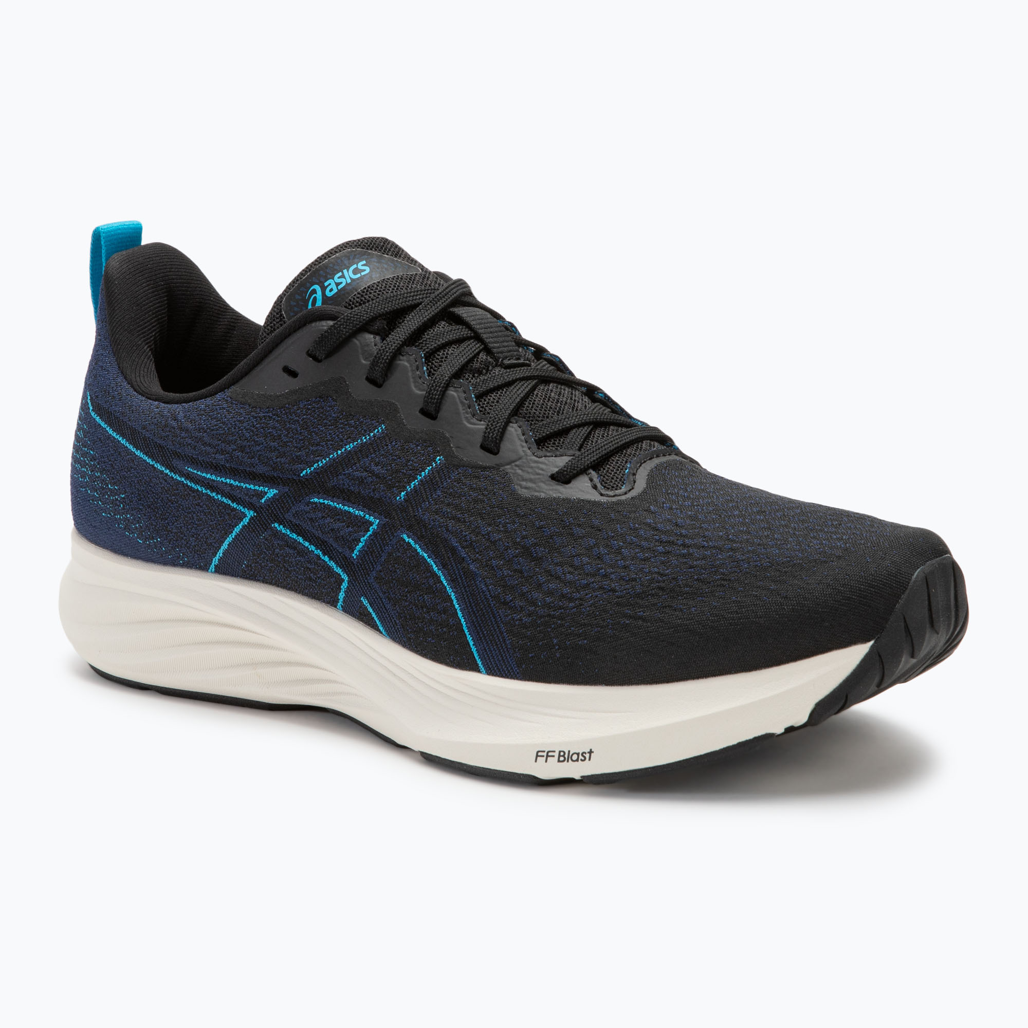 Buty do biegania męskie ASICS Dynablast 4 black/blue expanse | WYSYŁKA W 24H | 30 DNI NA ZWROT