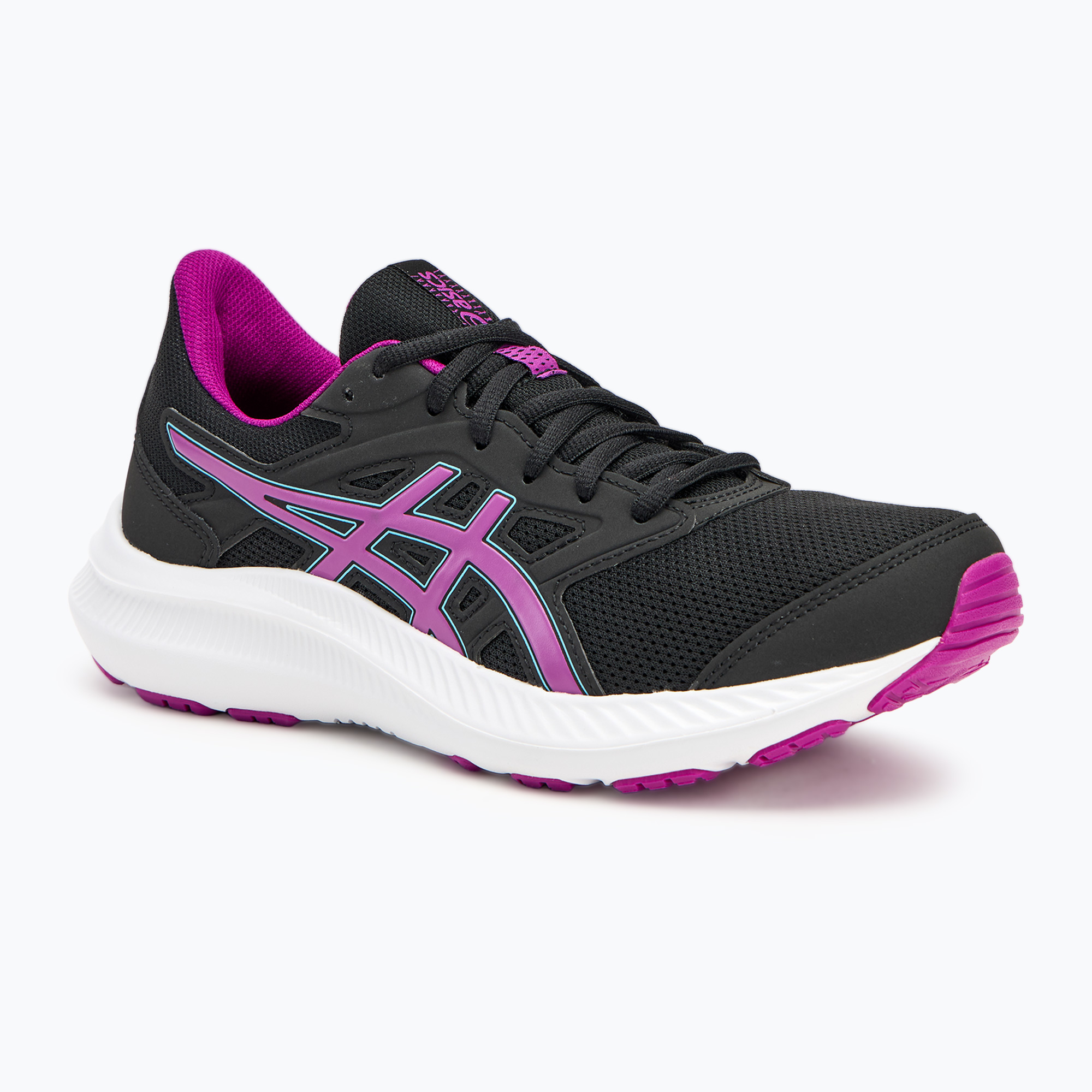 Buty do biegania damskie ASICS Jolt 4 black/bold magenta | WYSYŁKA W 24H | 30 DNI NA ZWROT