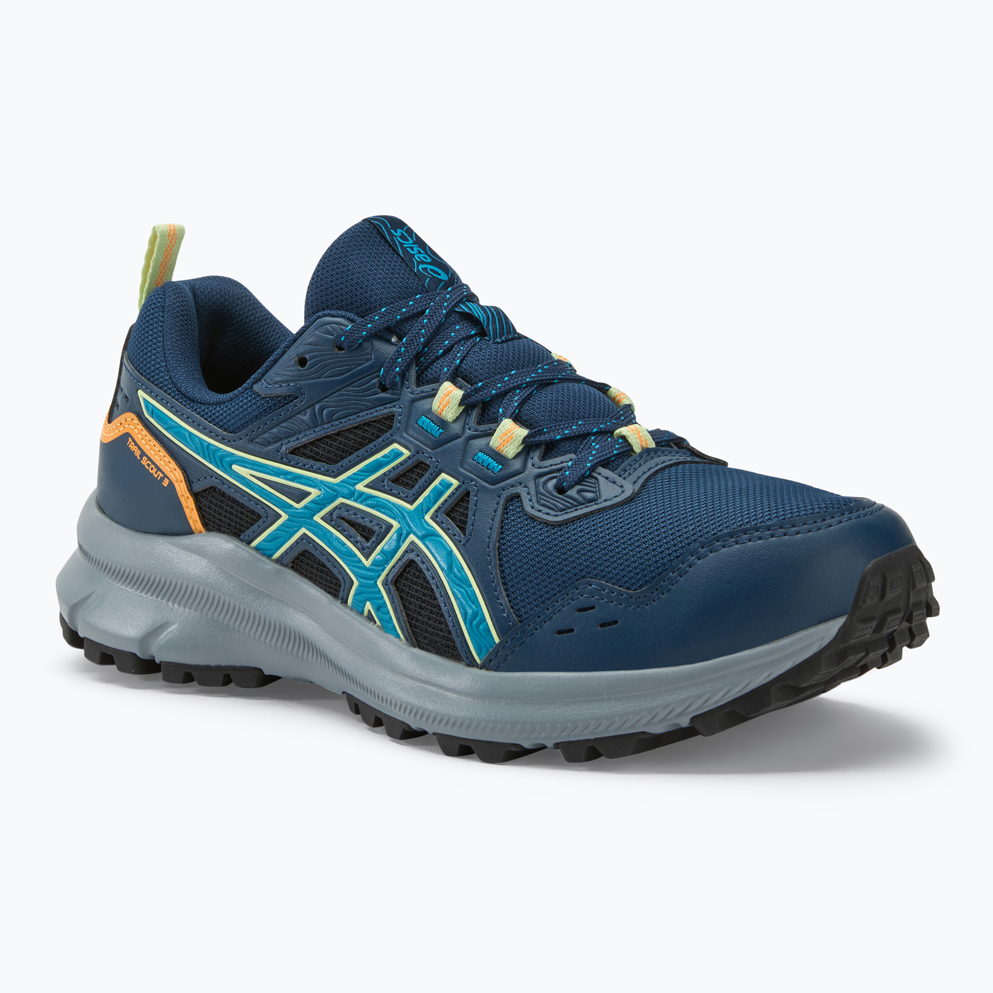 Buty do biegania męskie ASICS Trail Scout 3 night sky/teal blue | WYSYŁKA W 24H | 30 DNI NA ZWROT