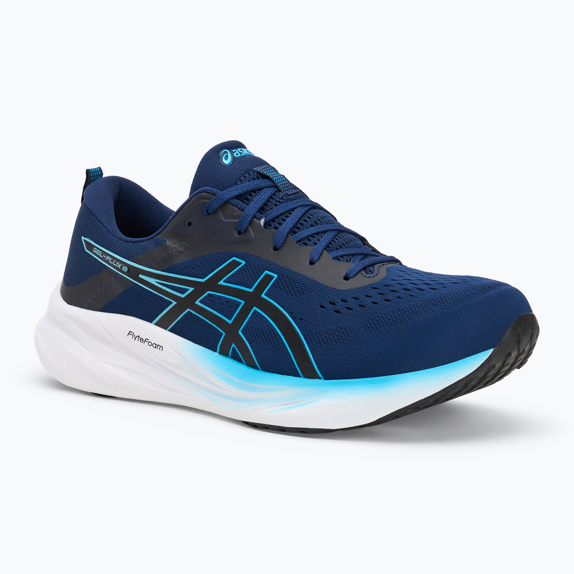 Buty do biegania męskie ASICS Gel-Flux 8 blue expanse/digital aqua | WYSYŁKA W 24H | 30 DNI NA ZWROT