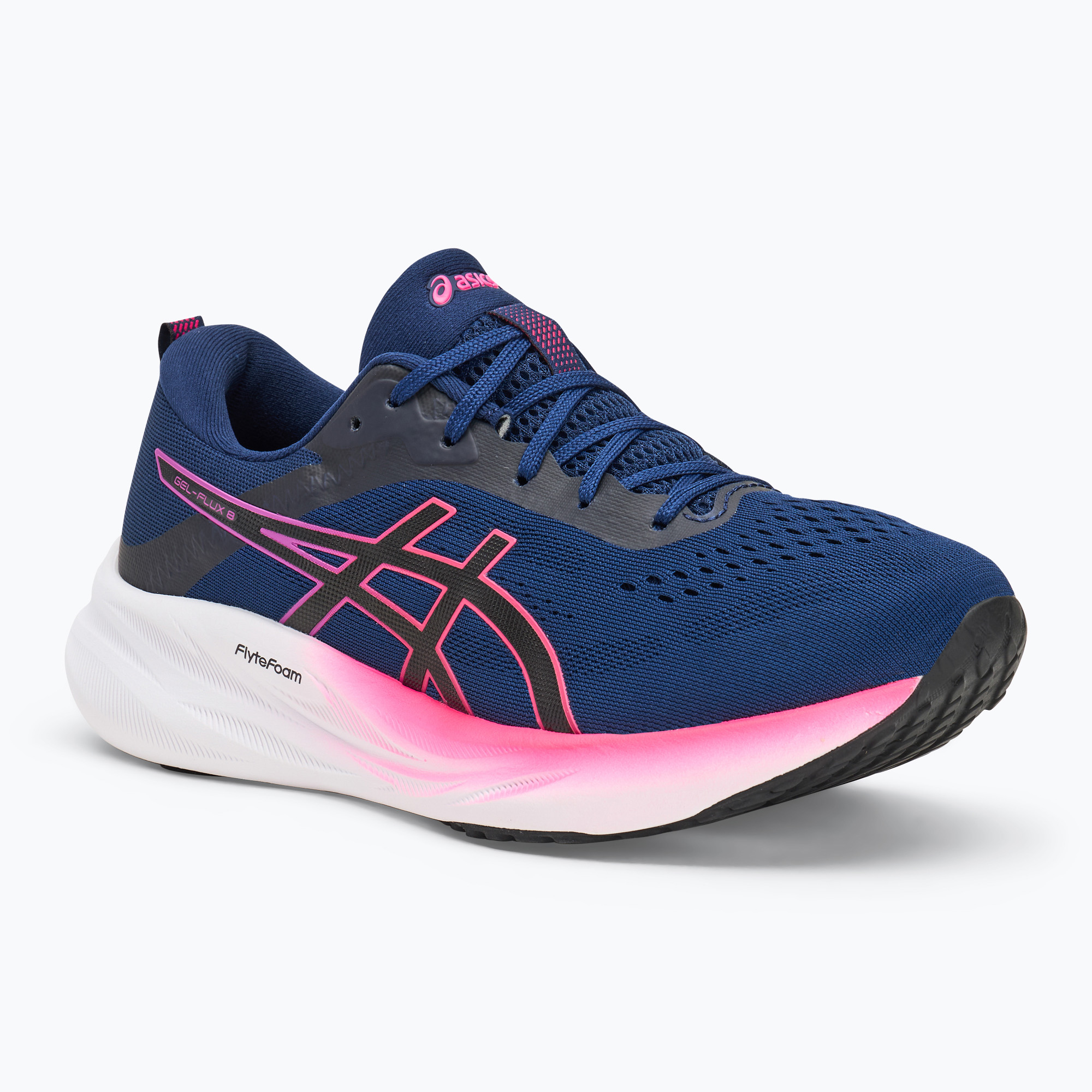 Buty do biegania damskie ASICS Gel-Flux 8 blue expanse/pink glo | WYSYŁKA W 24H | 30 DNI NA ZWROT