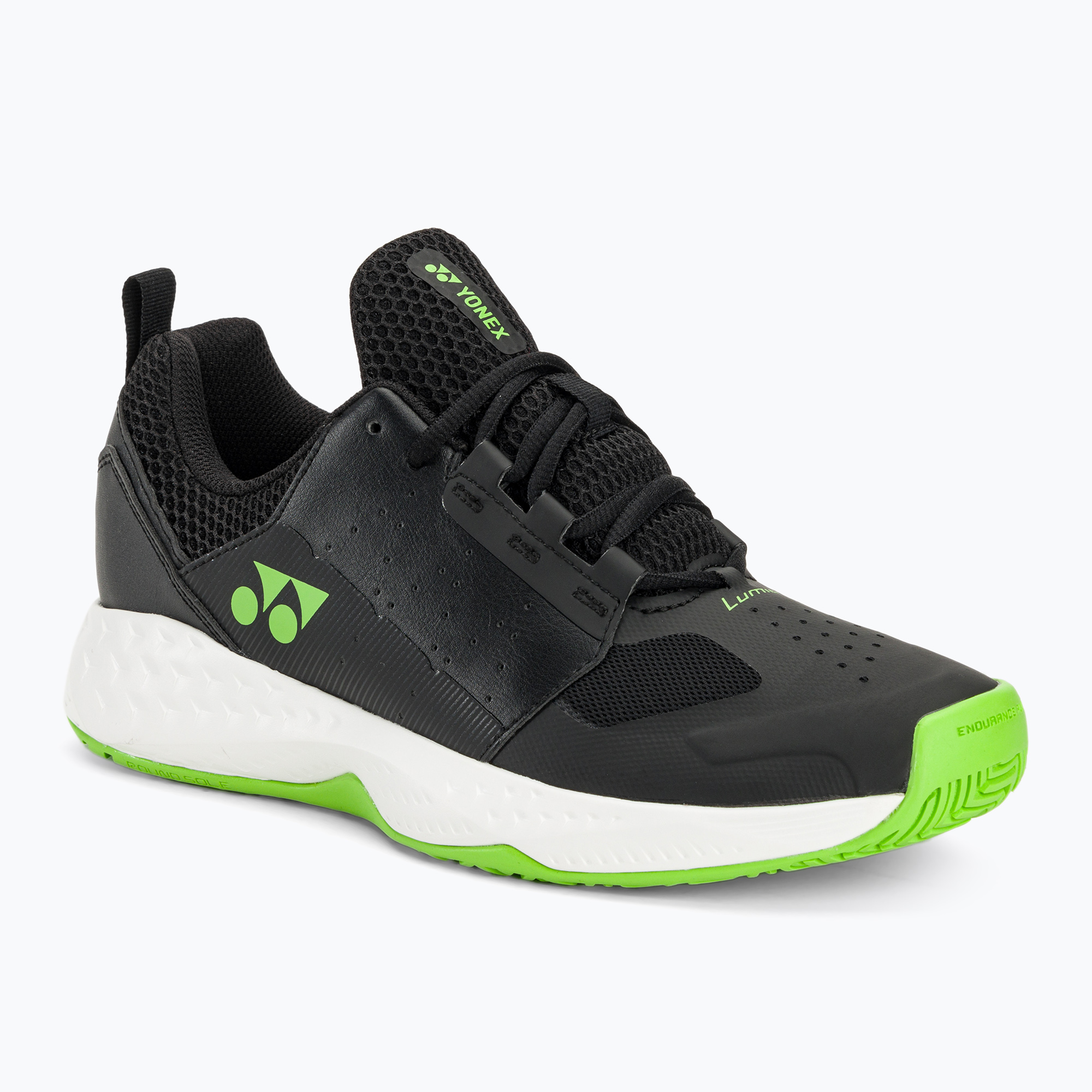 Buty do tenisa męskie YONEX Lumio 4 black/lime green | WYSYŁKA W 24H | 30 DNI NA ZWROT