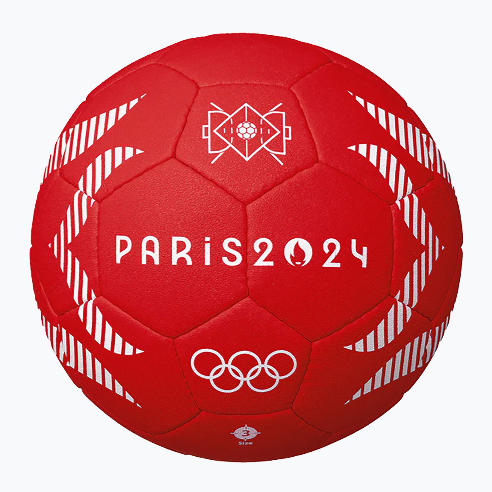 Piłka do piłki ręcznej Molten H3A5000-S4F IHF OFFICIAL BALL PARIS 2024 red rozmiar 3 | WYSYŁKA W 24H | 30 DNI NA ZWROT