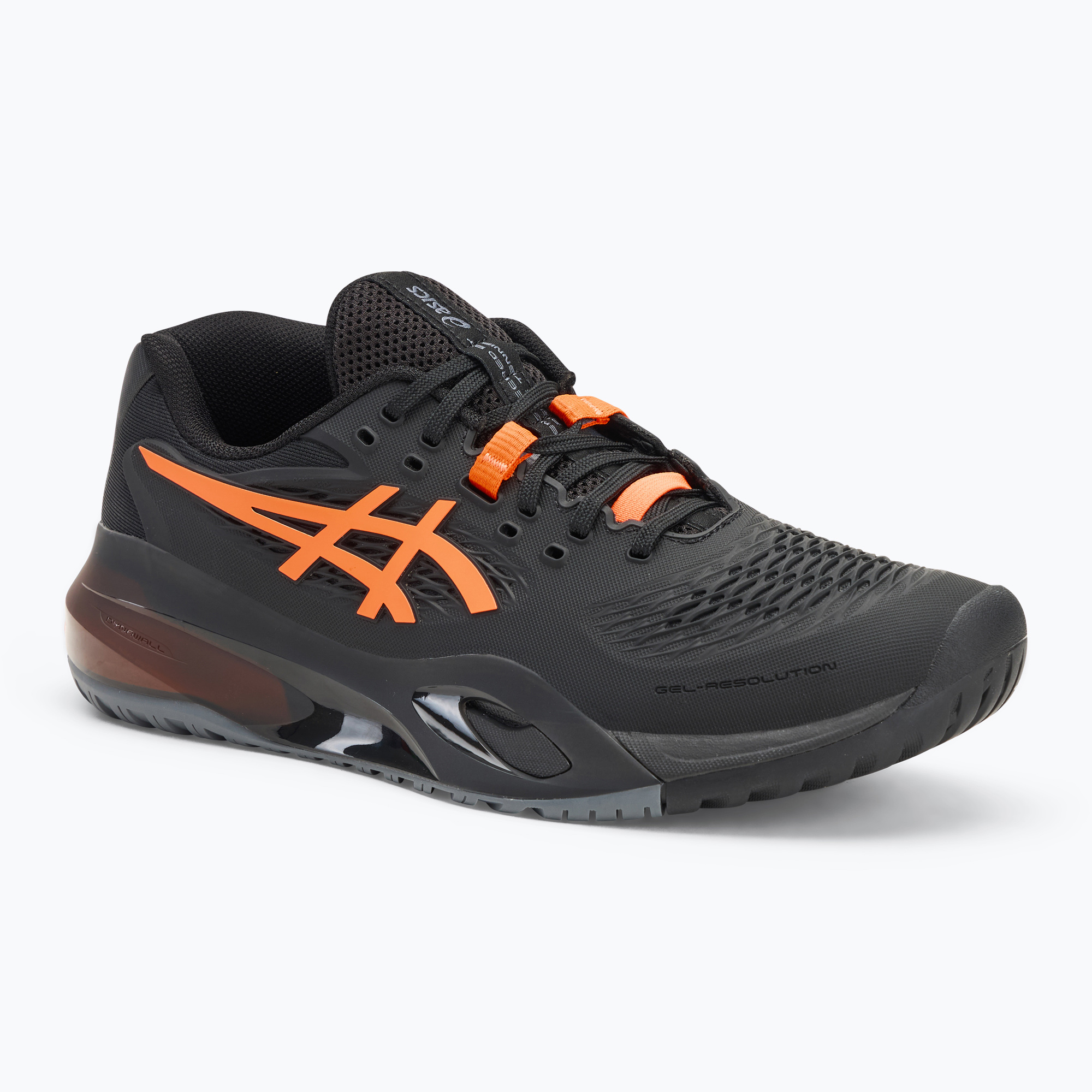 Buty do tenisa męskie ASICS Gel-Resolution X black/ shocking orange | WYSYŁKA W 24H | 30 DNI NA ZWROT