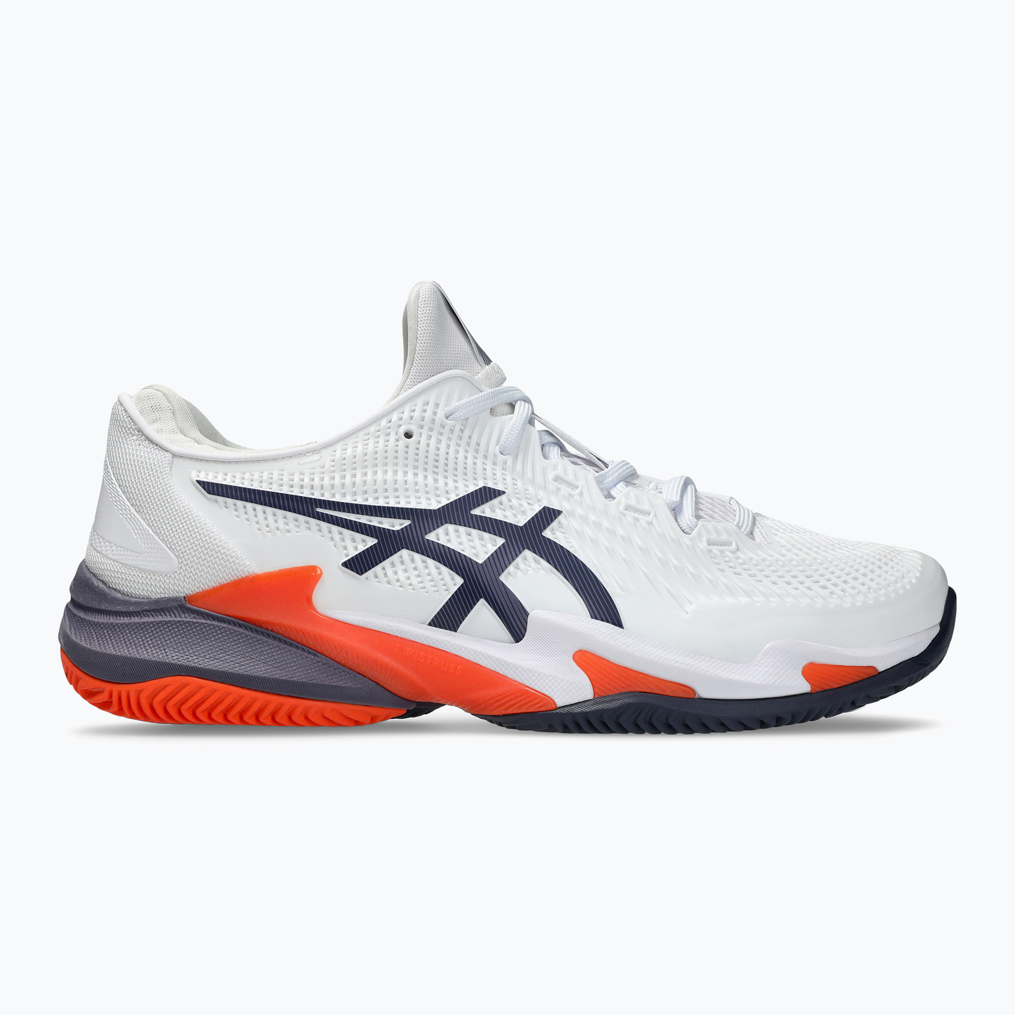 Buty do tenisa męskie ASICS Court FF 3 Clay white/greyish purple | WYSYŁKA W 24H | 30 DNI NA ZWROT