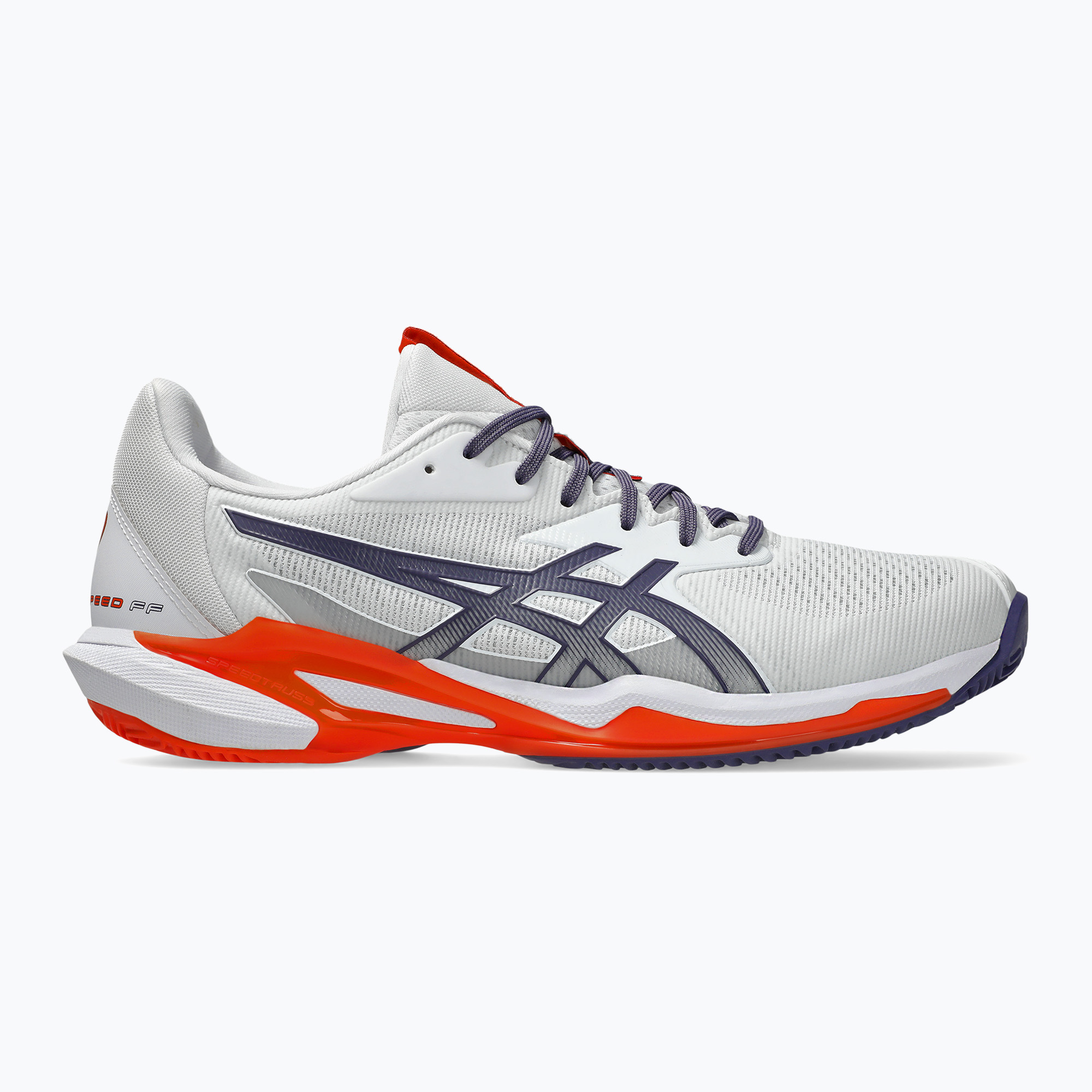 Buty do tenisa męskie ASICS Solution Speed FF 3 Clay white/ greyish purple | WYSYŁKA W 24H | 30 DNI NA ZWROT