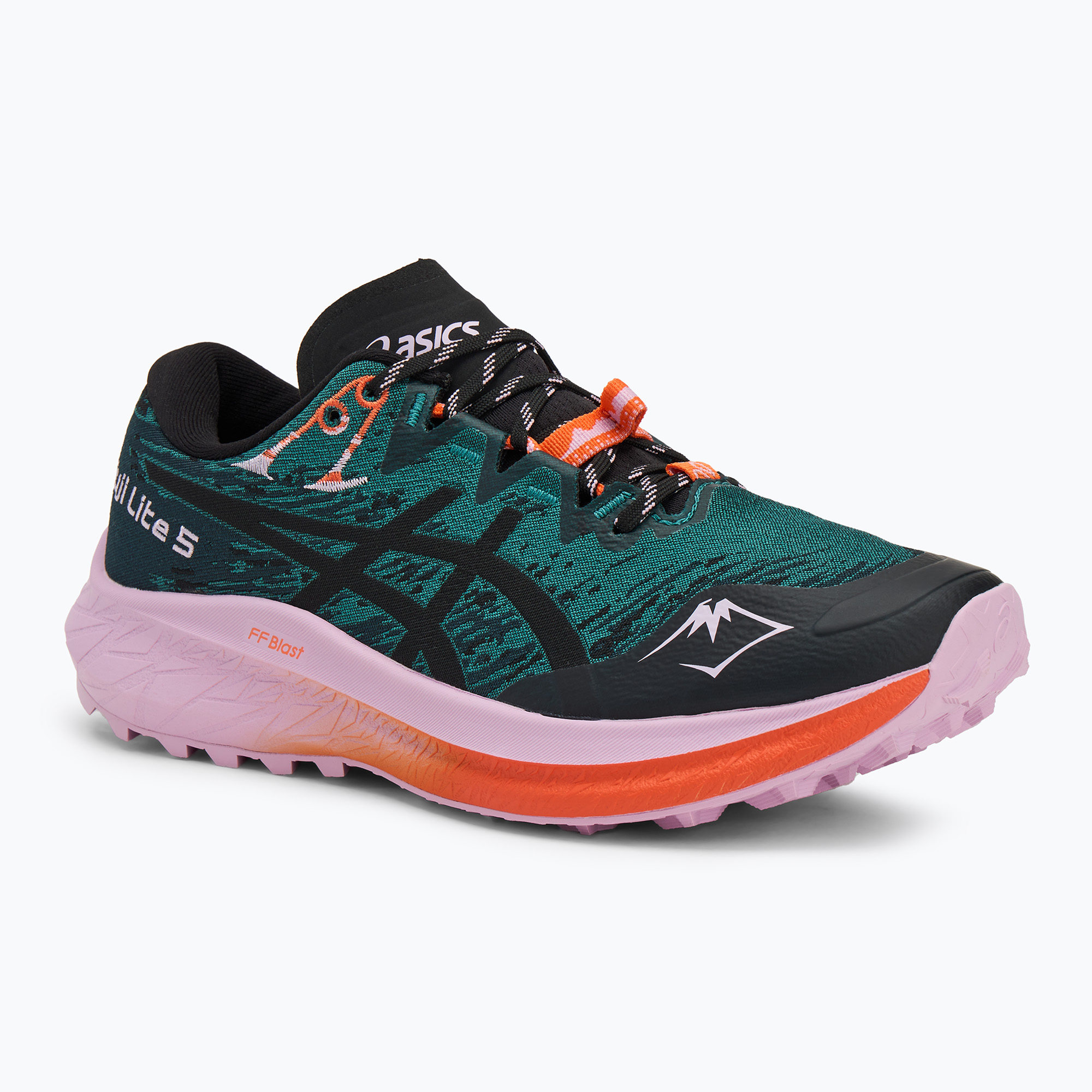 Buty do biegania damskie ASICS Fuji Lite 5 rainy lake/black | WYSYŁKA W 24H | 30 DNI NA ZWROT