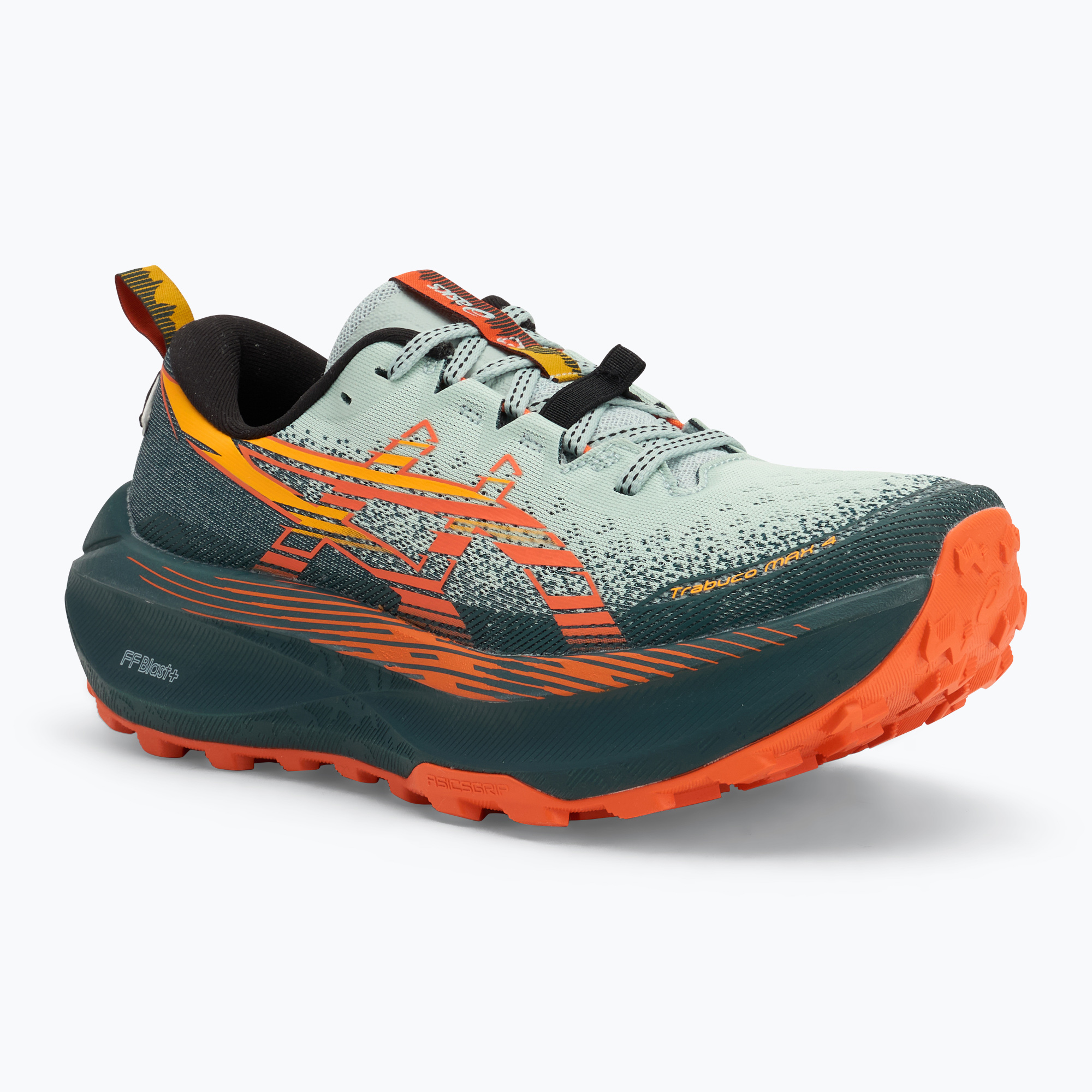 Buty do biegania męskie ASICS Trabuco Max 4 cold moss/nova orange | WYSYŁKA W 24H | 30 DNI NA ZWROT