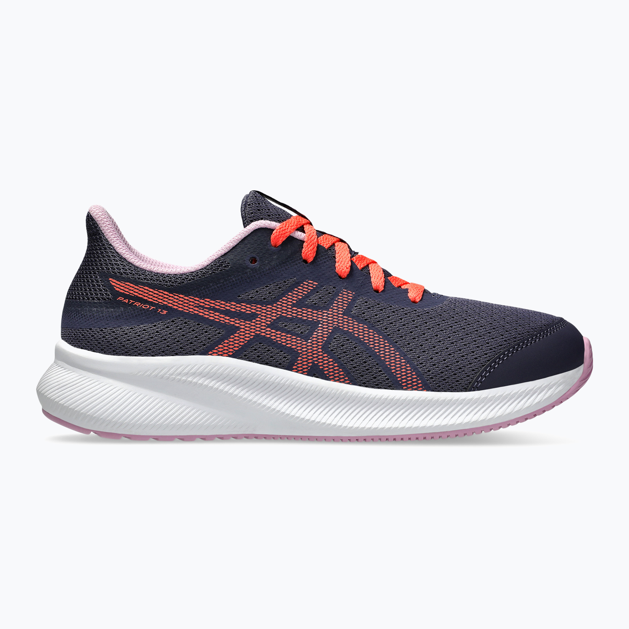 Buty do biegania dziecięce ASICS Patriot 13 GS indigo fog/papaya | WYSYŁKA W 24H | 30 DNI NA ZWROT