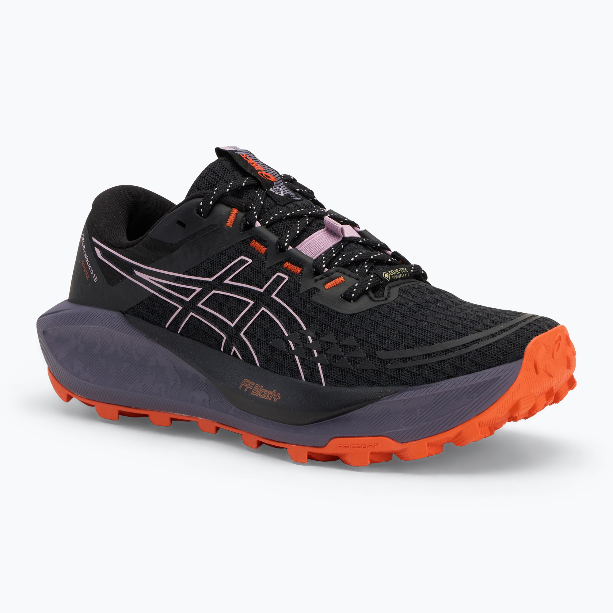 Buty do biegania damskie ASICS Gel-Trabuco 13 GTX black/light ube | WYSYŁKA W 24H | 30 DNI NA ZWROT