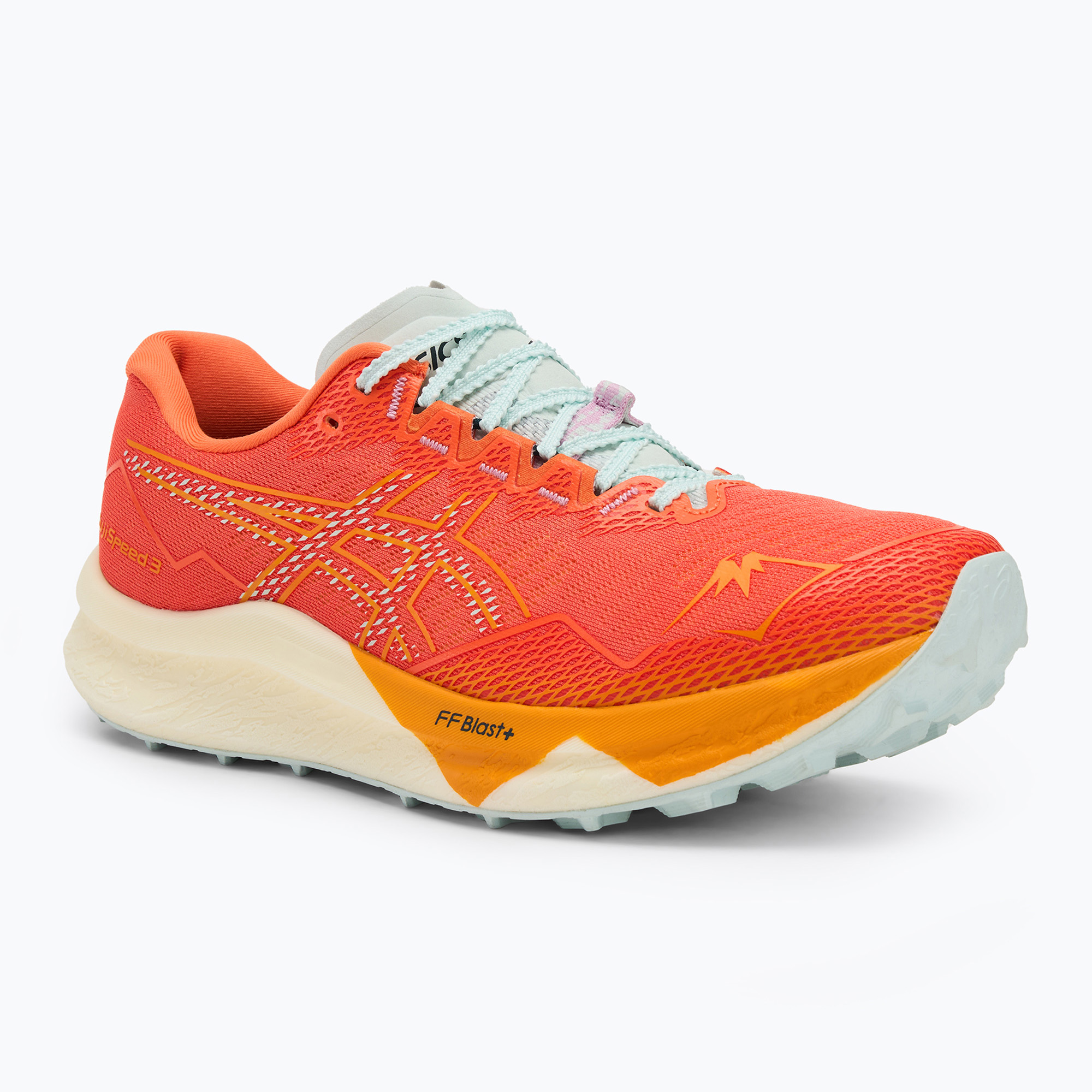 Buty do biegania męskie ASICS Fujispeed 3 nova orange/pure aqua | WYSYŁKA W 24H | 30 DNI NA ZWROT