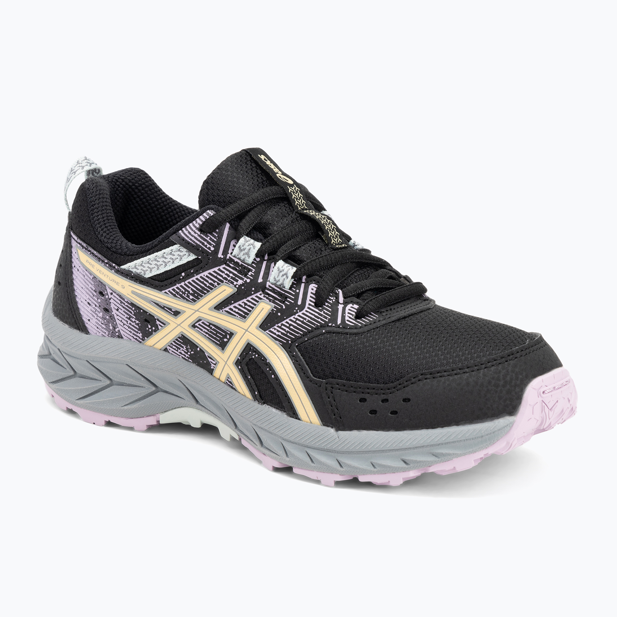 Buty do biegania dziecięce ASICS Gel-Venture 9 GS black/light orange 