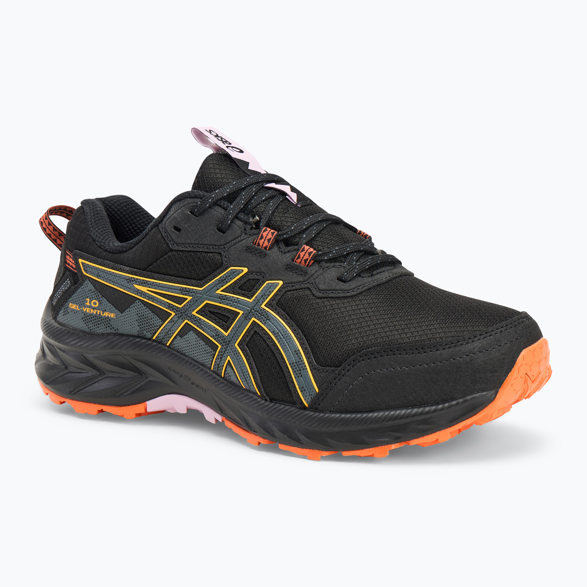 Buty do biegania damskie ASICS Gel-Venture 10 Waterproof black/carrier grey | WYSYŁKA W 24H | 30 DNI NA ZWROT