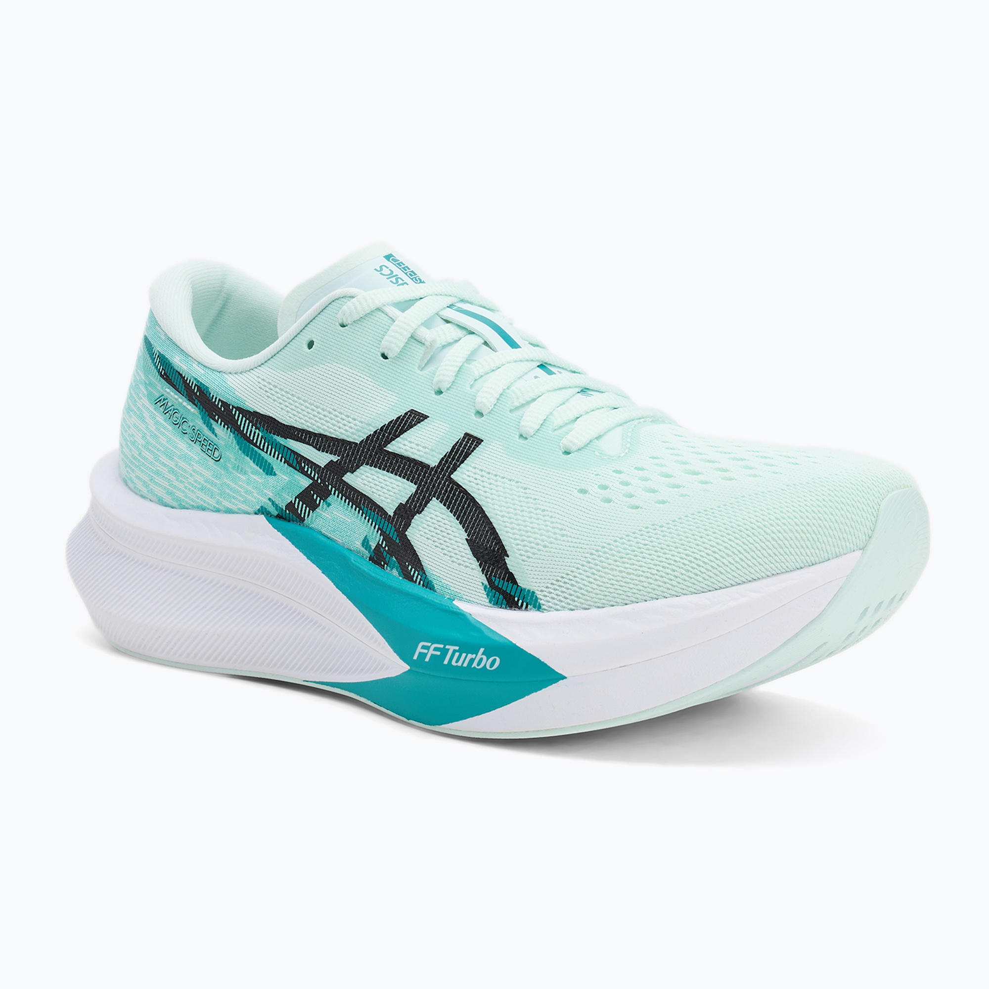 Buty do biegania damskie ASICS Magic Speed 4 soothing sea/black | WYSYŁKA W 24H | 30 DNI NA ZWROT