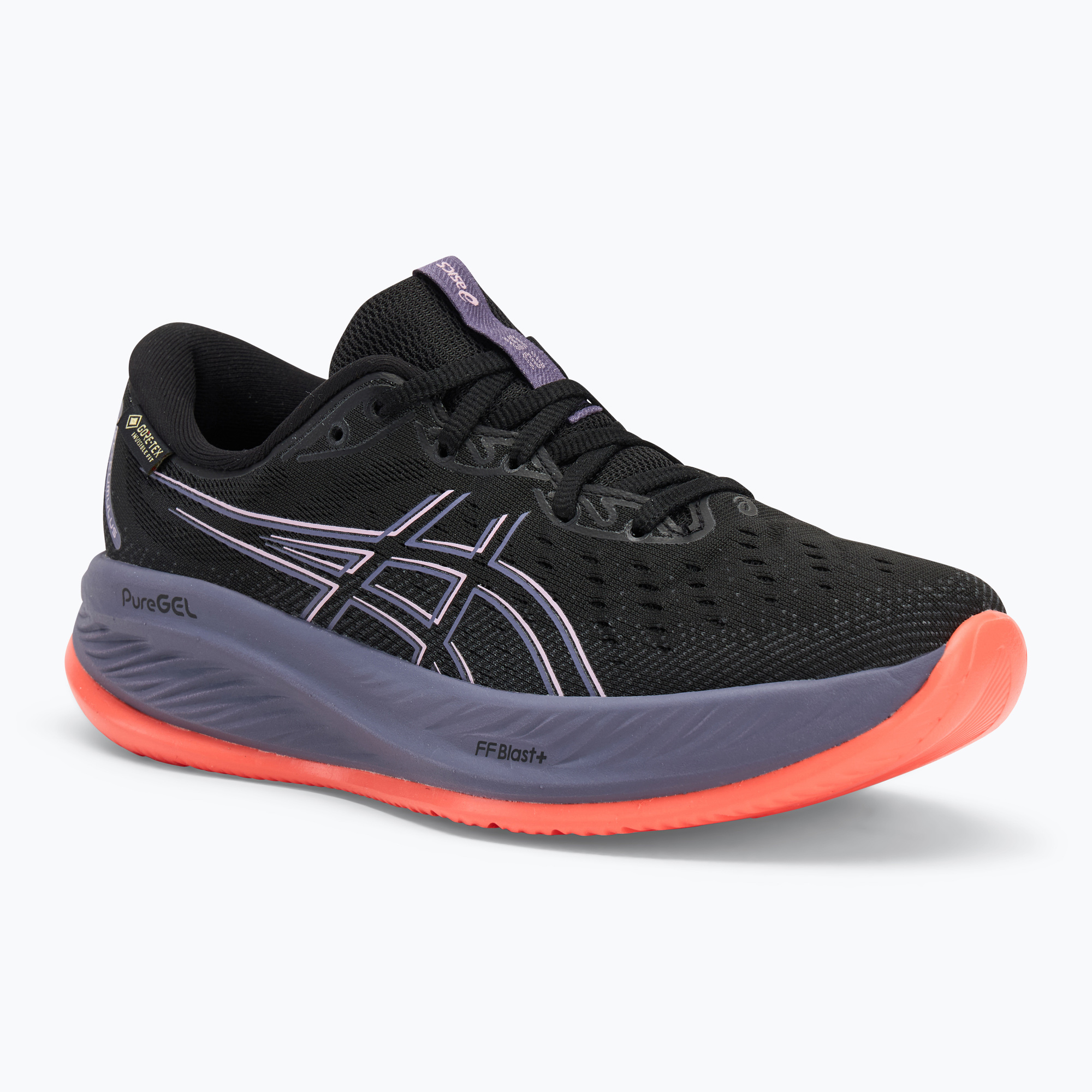 Buty do biegania damskie ASICS Gel-Cumulus 26 GTX black/light ube | WYSYŁKA W 24H | 30 DNI NA ZWROT