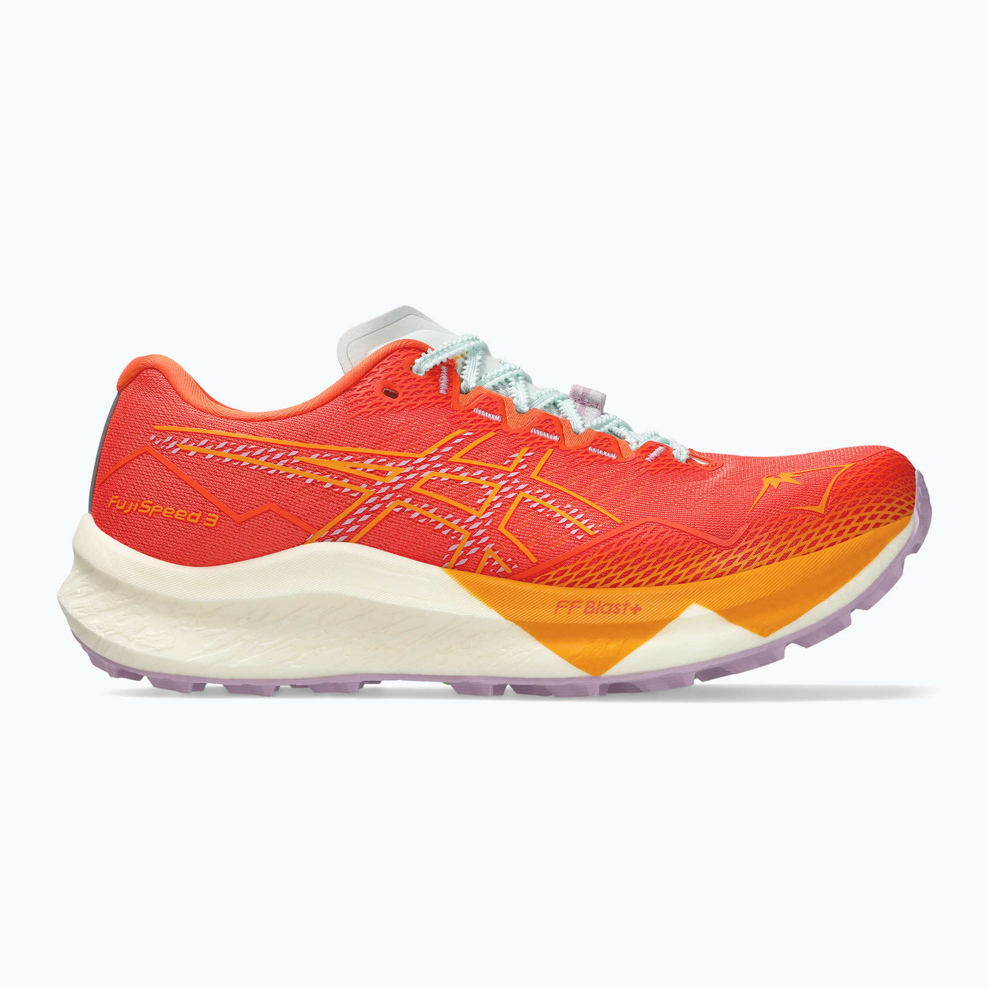 Buty do biegania damskie ASICS Fujispeed 3 nova orange/light ube | WYSYŁKA W 24H | 30 DNI NA ZWROT