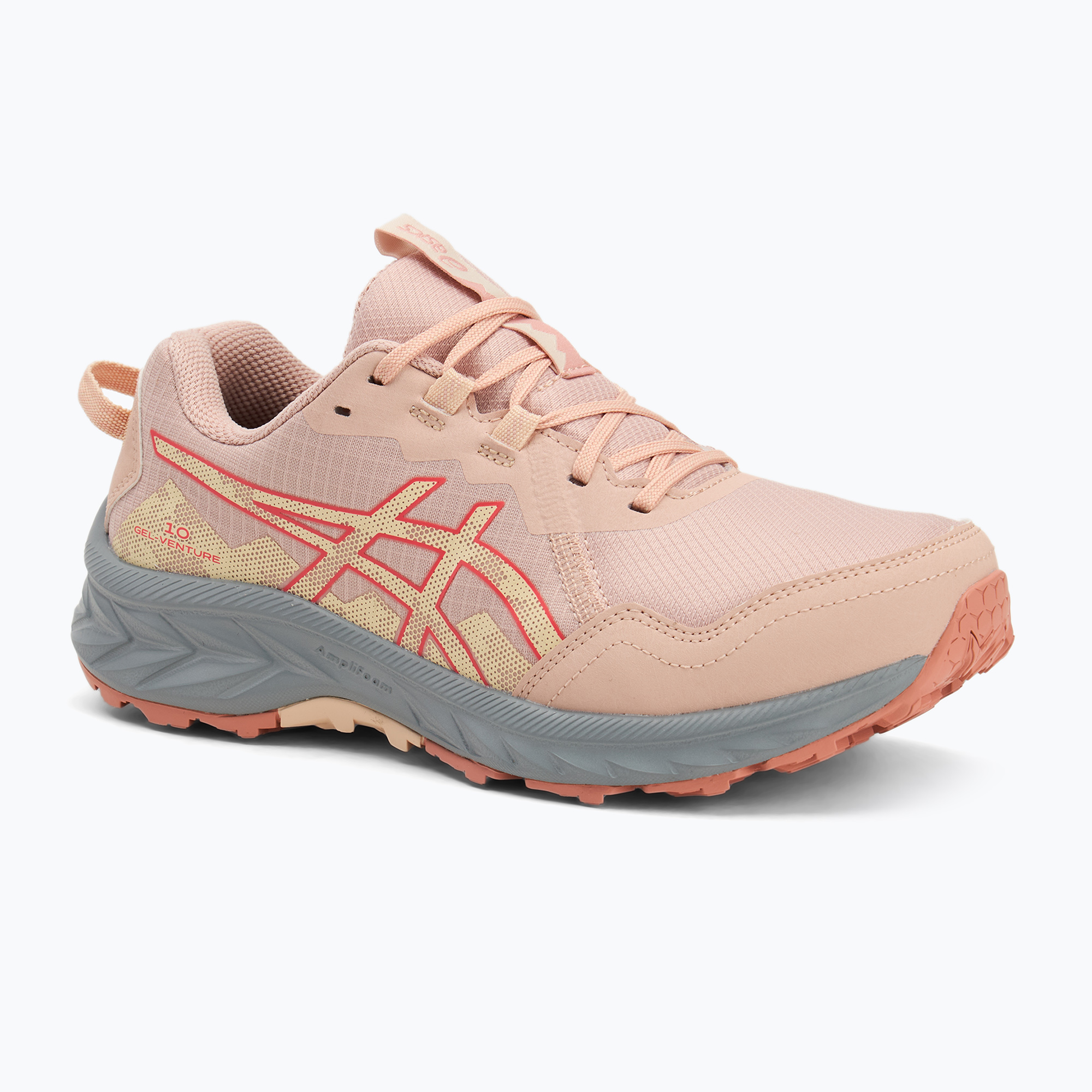 Buty do biegania damskie ASICS Gel-Venture 10 maple sugar/cozy pink | WYSYŁKA W 24H | 30 DNI NA ZWROT