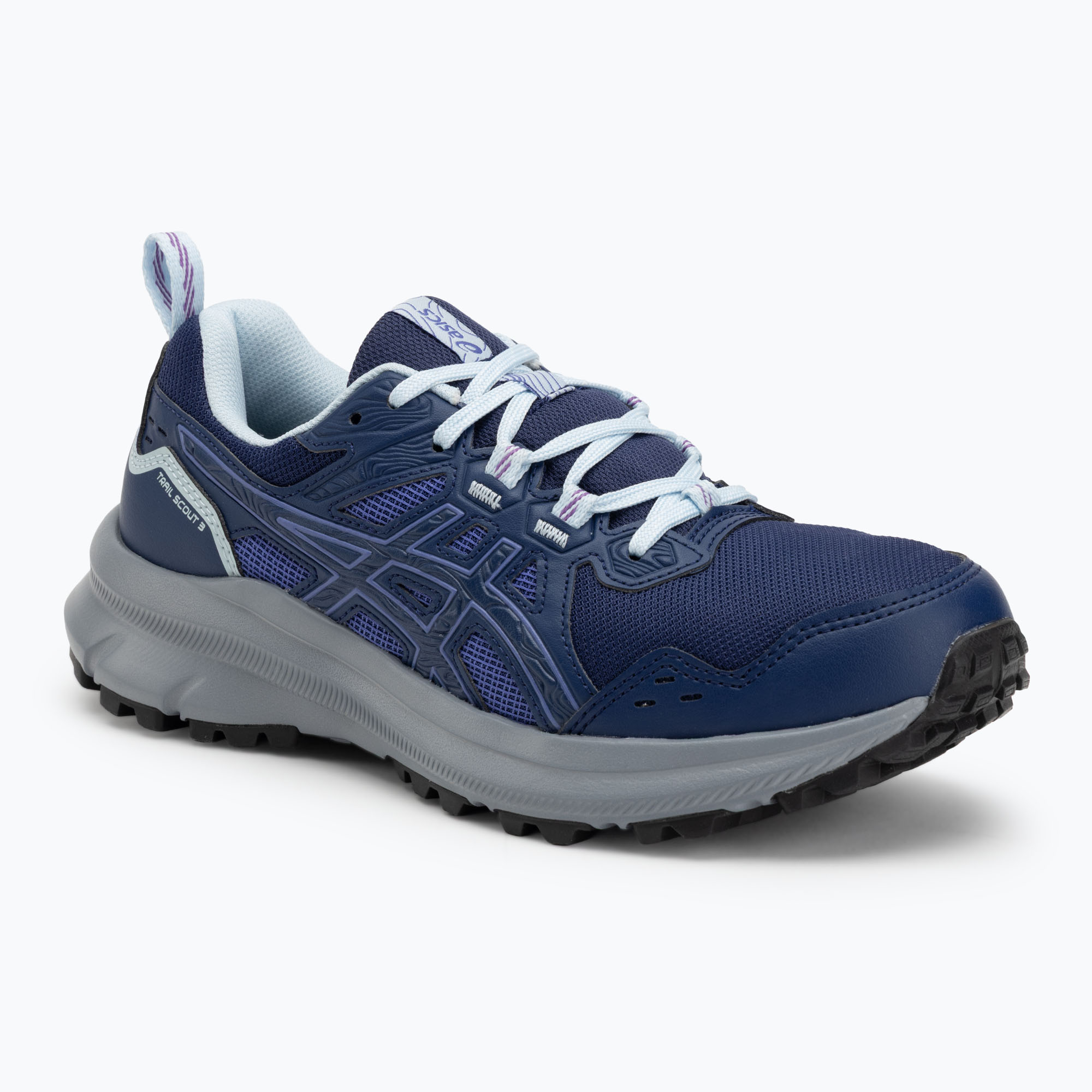 Buty do biegania damskie ASICS Trail Scout 3 indigo blue/light blue 