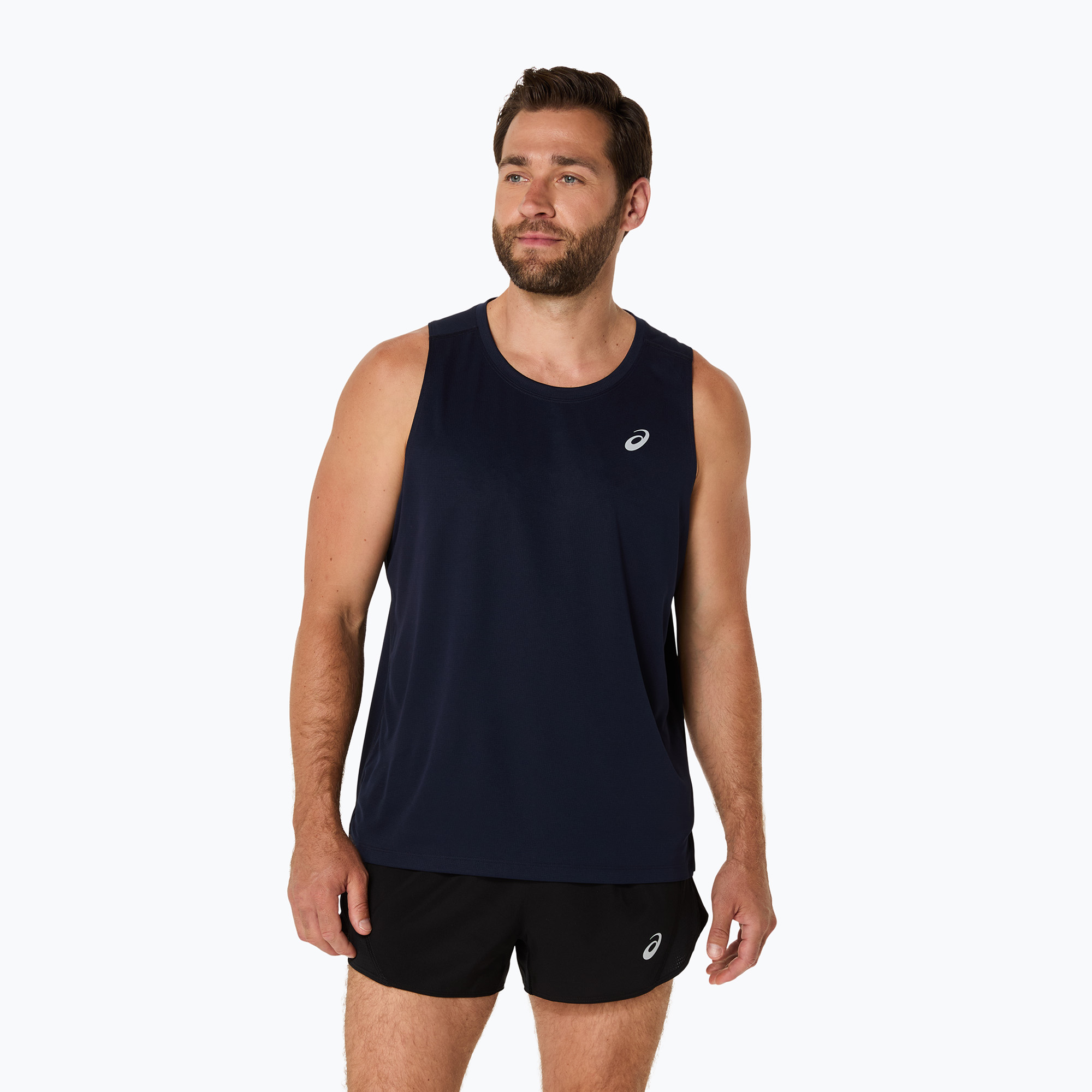 Tank top do bieganie męski ASICS Core Singlet midnight | WYSYŁKA W 24H | 30 DNI NA ZWROT