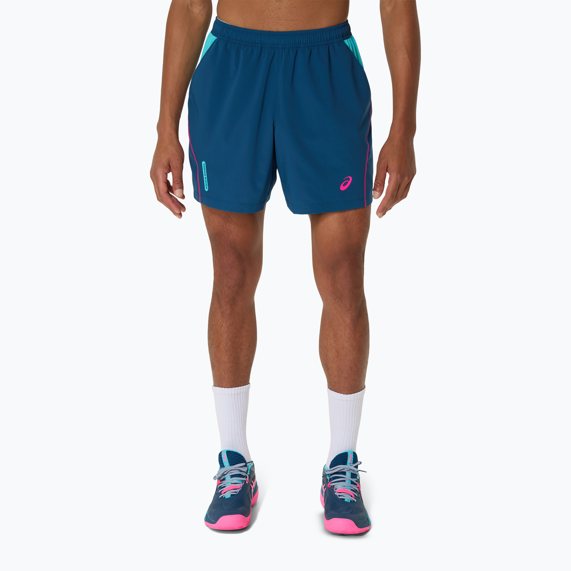 Spodenki tenisowe męskie ASICS Padel Court 7IN mako blue | WYSYŁKA W 24H | 30 DNI NA ZWROT