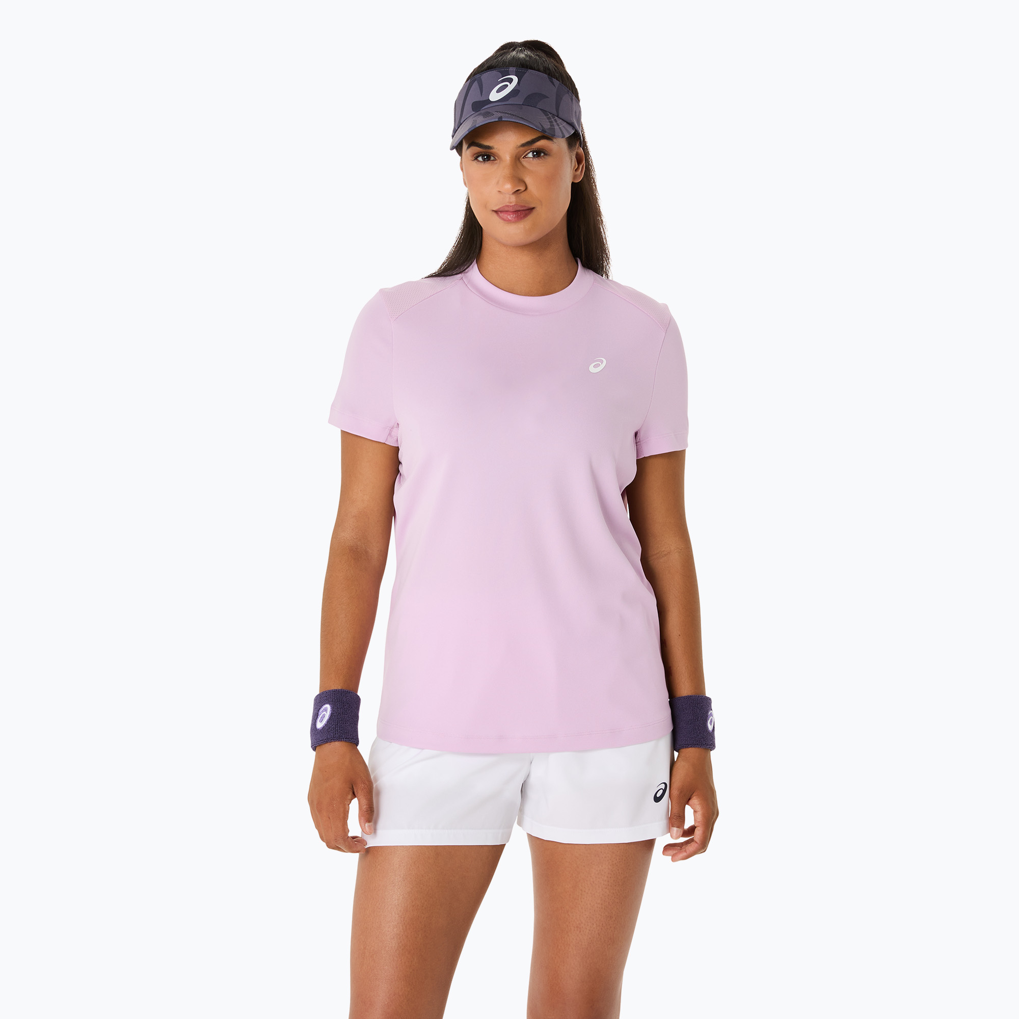 Koszulka tenisowa damska ASICS Court Top W light ube | WYSYŁKA W 24H | 30 DNI NA ZWROT