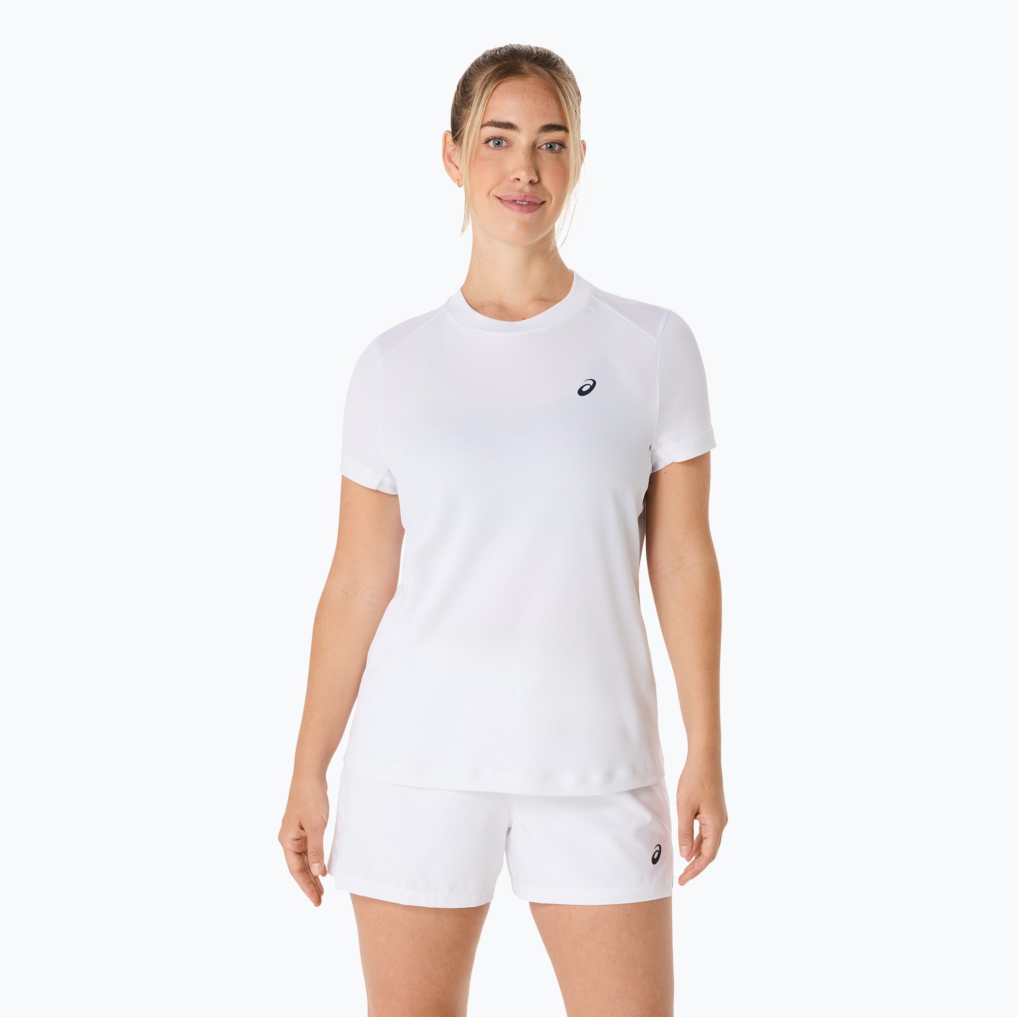 Koszulka tenisowa damska ASICS Court Top W brilliant white | WYSYŁKA W 24H | 30 DNI NA ZWROT