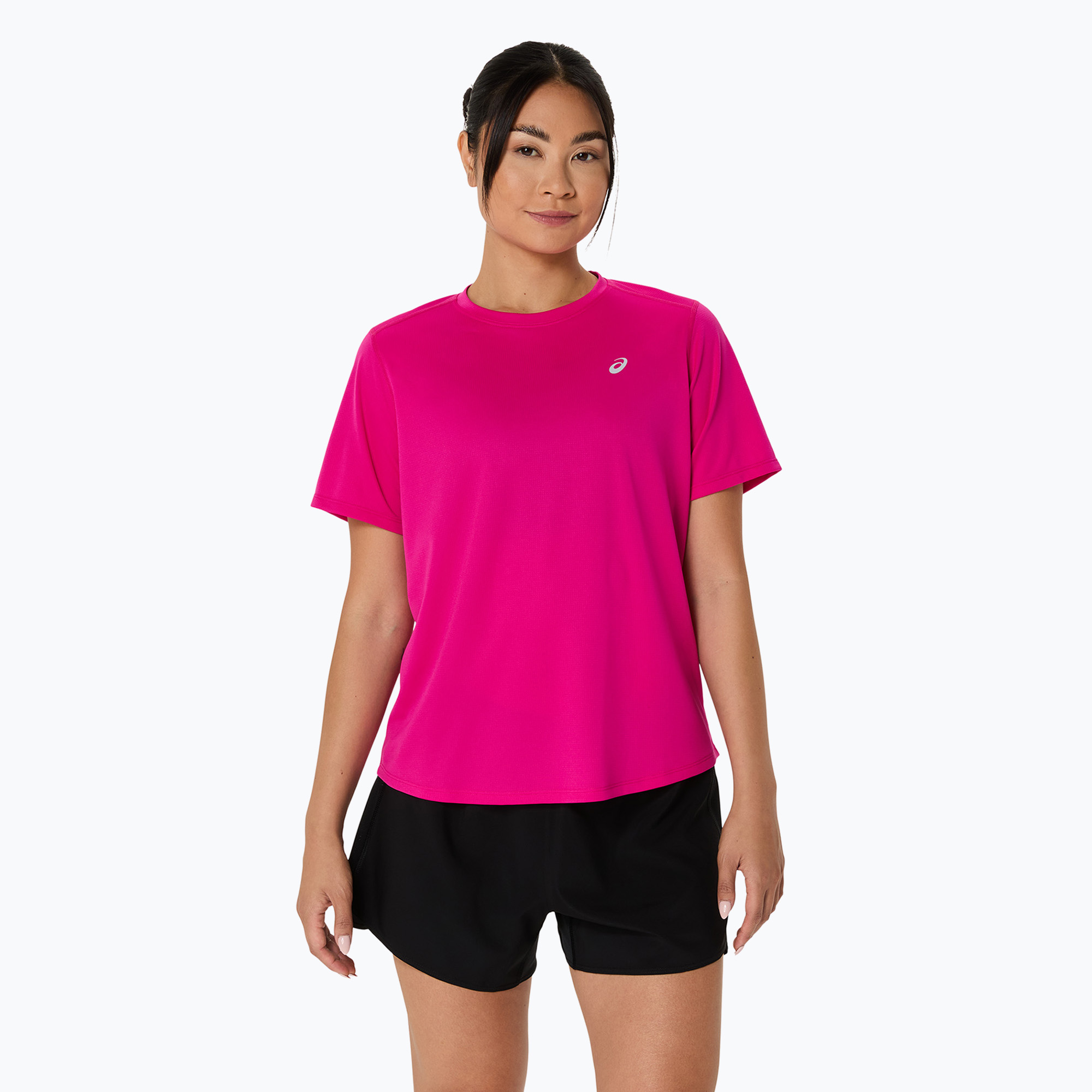 Koszulka do biegania damska ASICS Core pink rave | WYSYŁKA W 24H | 30 DNI NA ZWROT