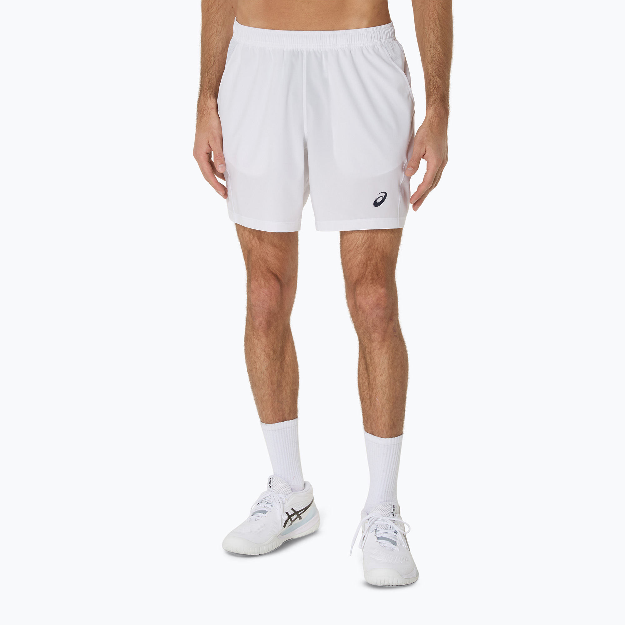 Spodenki tenisowe męskie ASICS Court 7IN brilliant white | WYSYŁKA W 24H | 30 DNI NA ZWROT