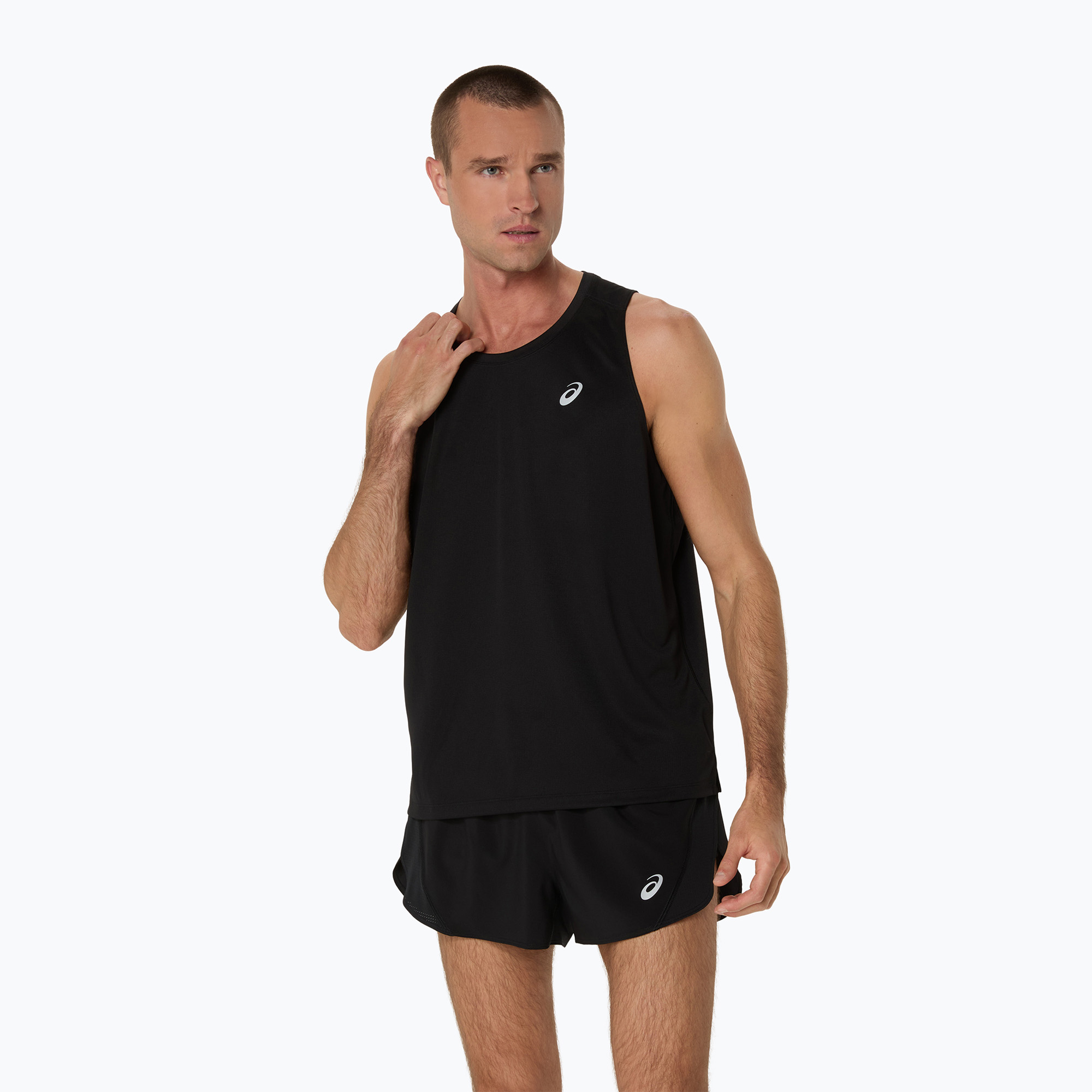 Tank top do bieganie męski ASICS Core Singlet performance black | WYSYŁKA W 24H | 30 DNI NA ZWROT