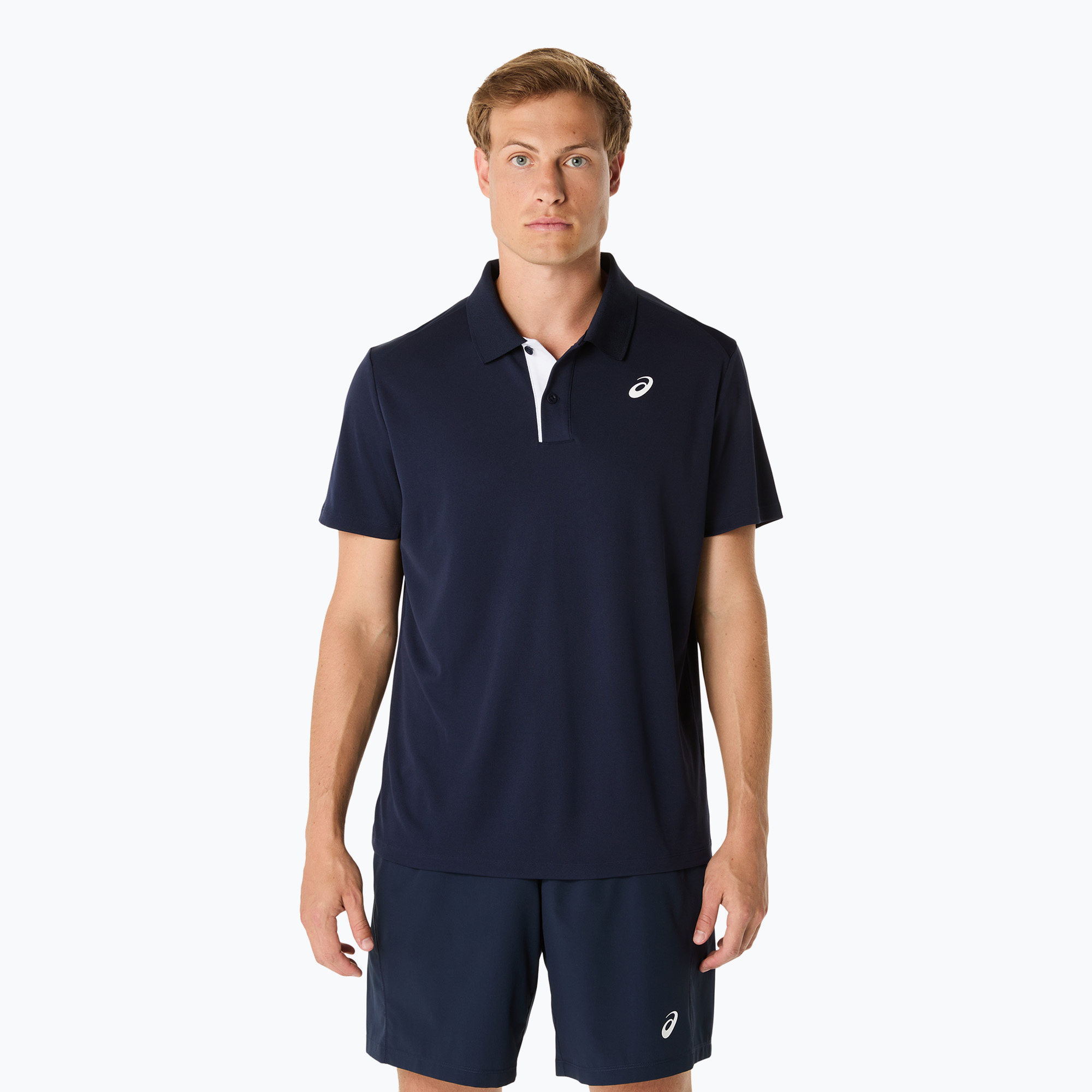 Koszulka polo męska ASICS Court Polo midnight | WYSYŁKA W 24H | 30 DNI NA ZWROT