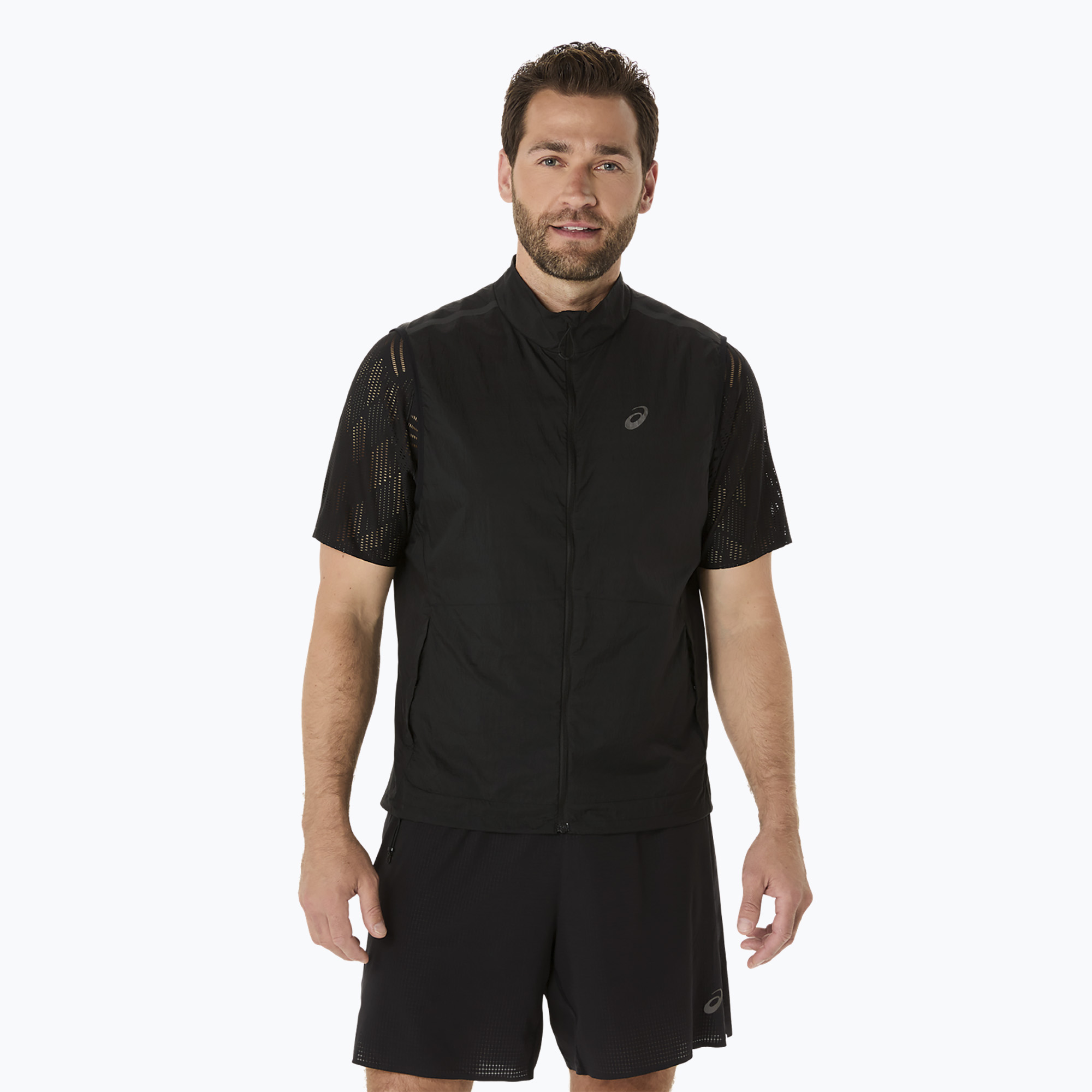 Bezrękawnik do biegania męski ASICS Metarun Packable Gilet performance black | WYSYŁKA W 24H | 30 DNI NA ZWROT