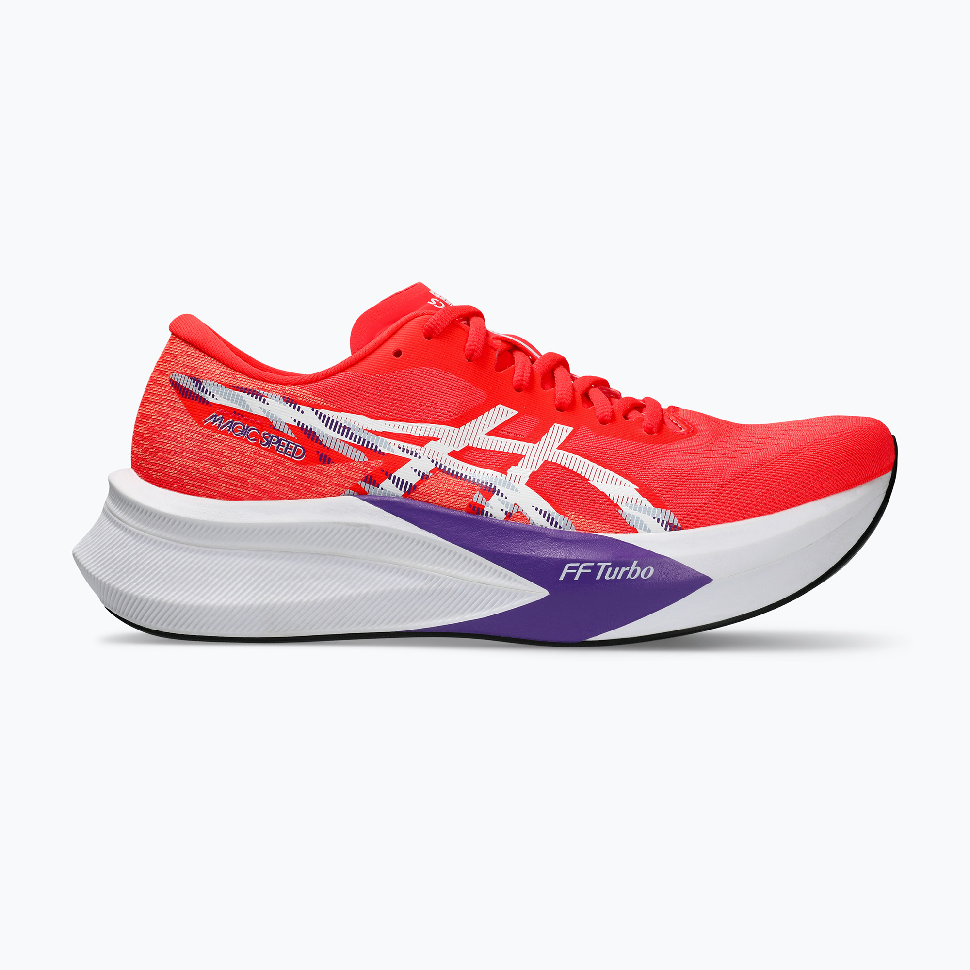 Buty do biegania męskie ASICS Magic Speed 4 flash red/white 