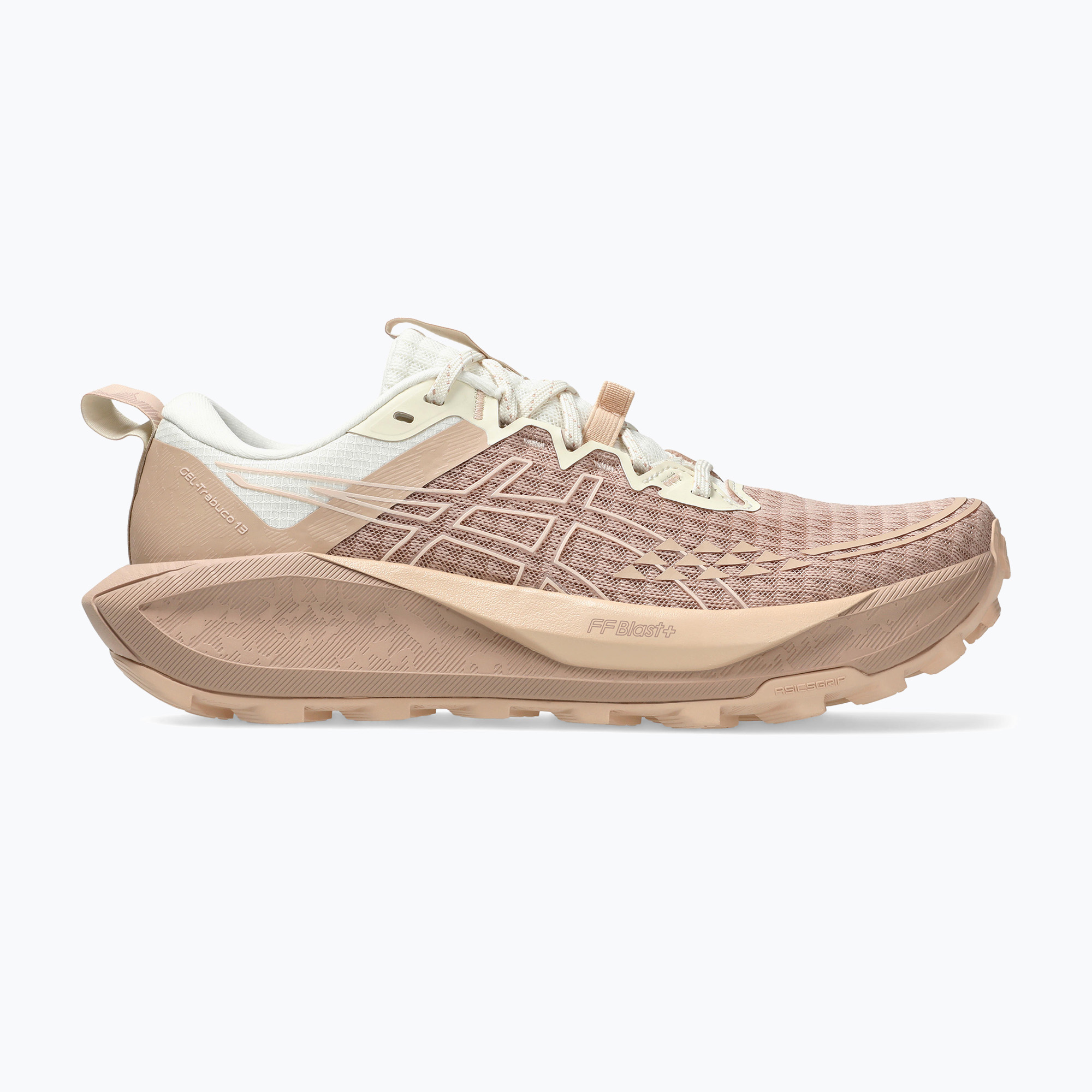 Buty do biegania damskie ASICS Gel-Trabuco 13 dusty steppe/raintorm grey 