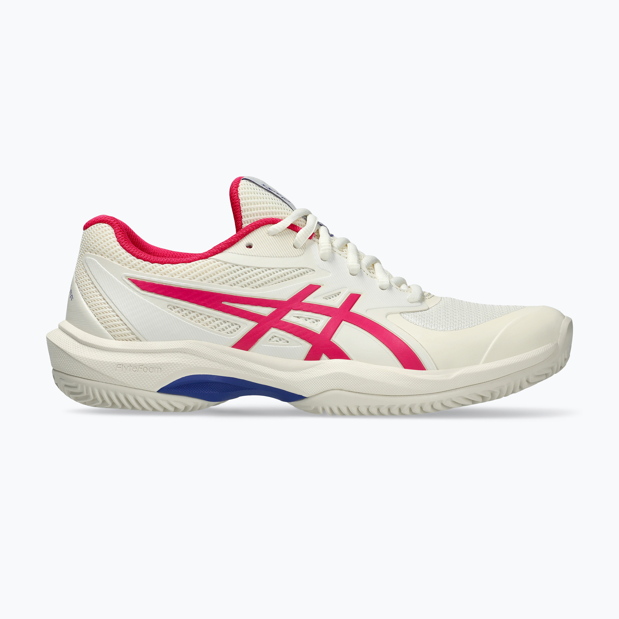 Buty do tenisa damskie Asics Game FF Clay W cream/bright rose 