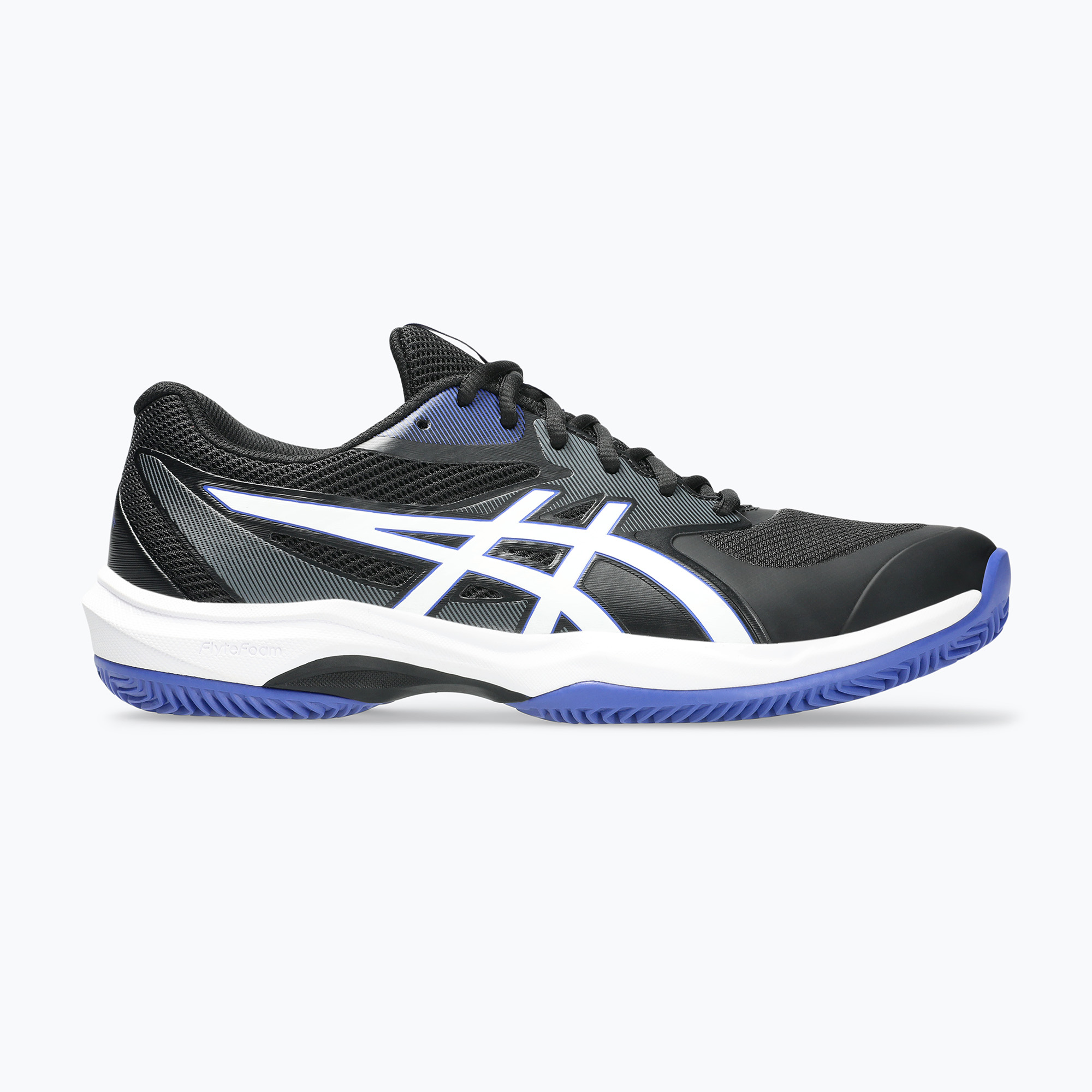 Buty do tenisa męskie Asics Game FF Clay black/white 