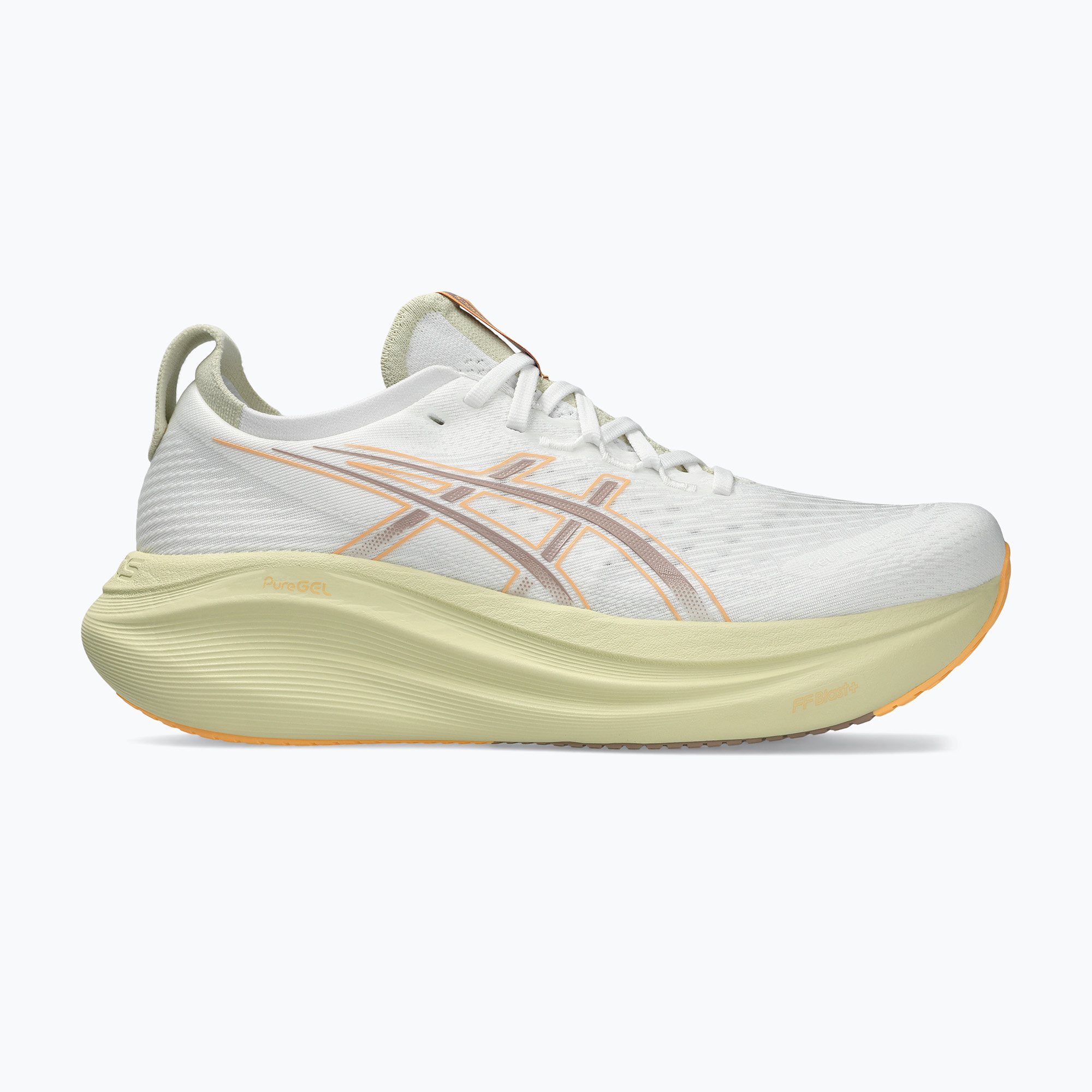 Buty do biegania męskie ASICS Gel-Nimbus 27 white/fawn 