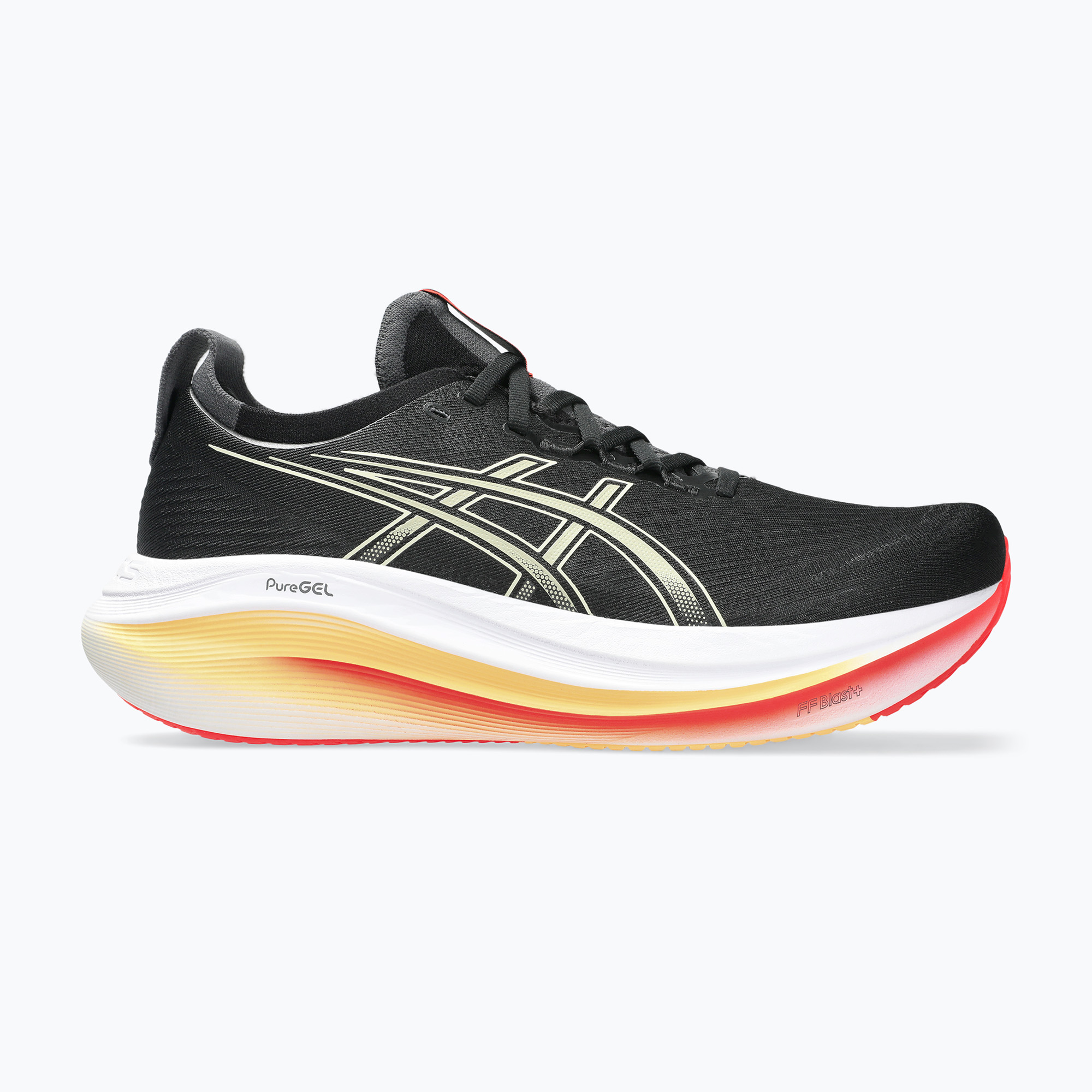 Buty do biegania męskie ASICS Gel-Nimbus 27 black/khaki 