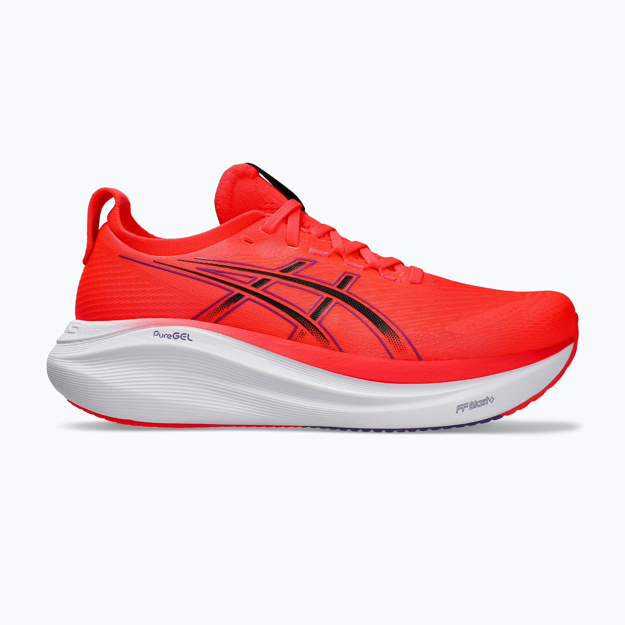Buty do biegania męskie ASICS Gel-Nimbus 27 flash red/black 
