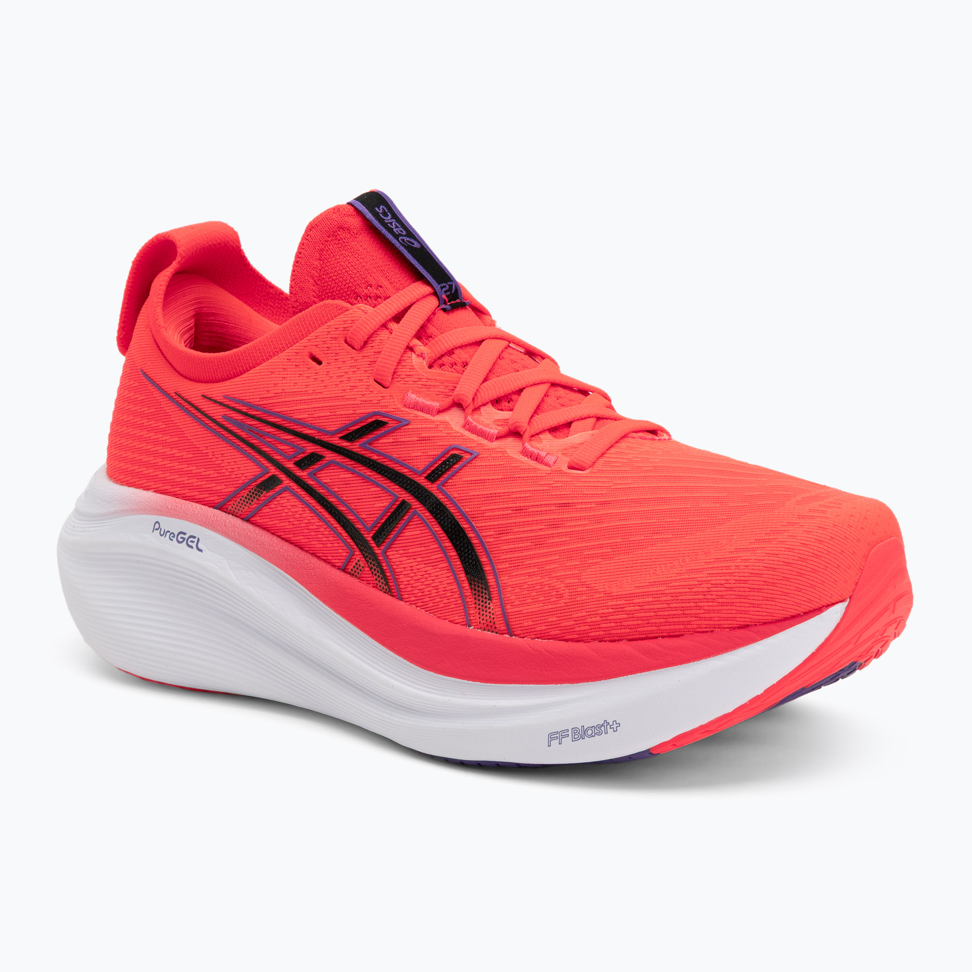 Buty do biegania męskie ASICS Gel-Nimbus 27 flash red/black 