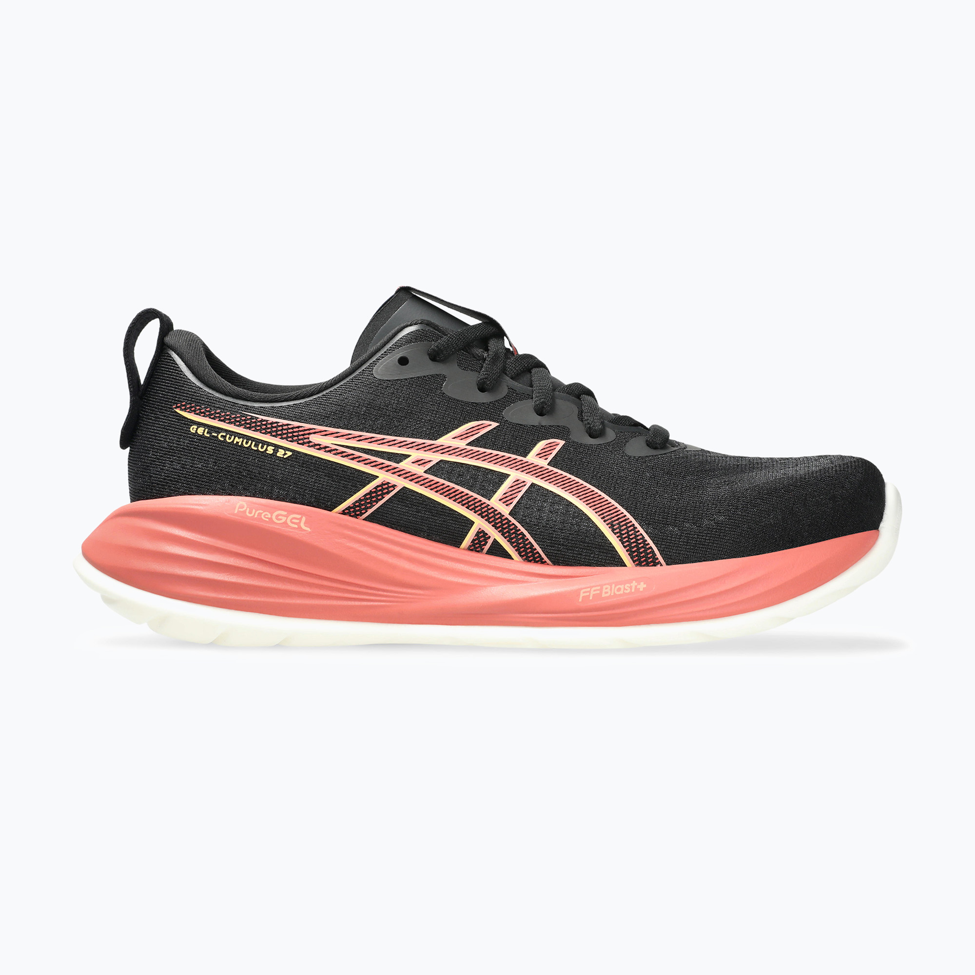 Buty do biegania damskie ASICS Gel-Cumulus 27 black/orange glow 