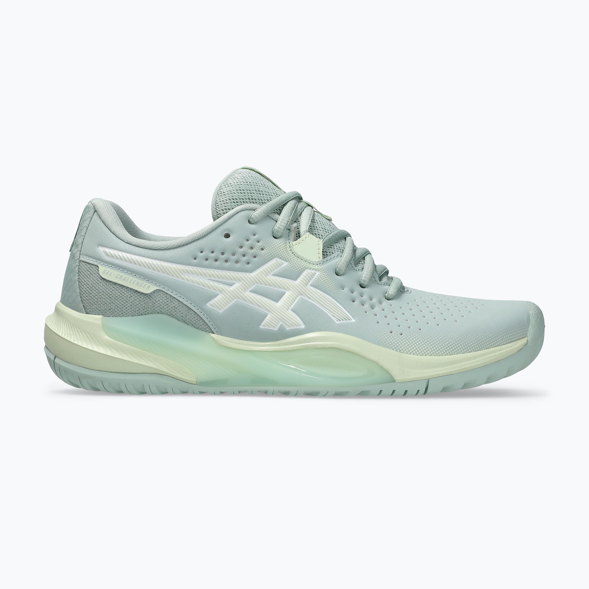 Buty do tenisa damskie Asics Gel-Challenger 15 W lichen rock/whisper green 