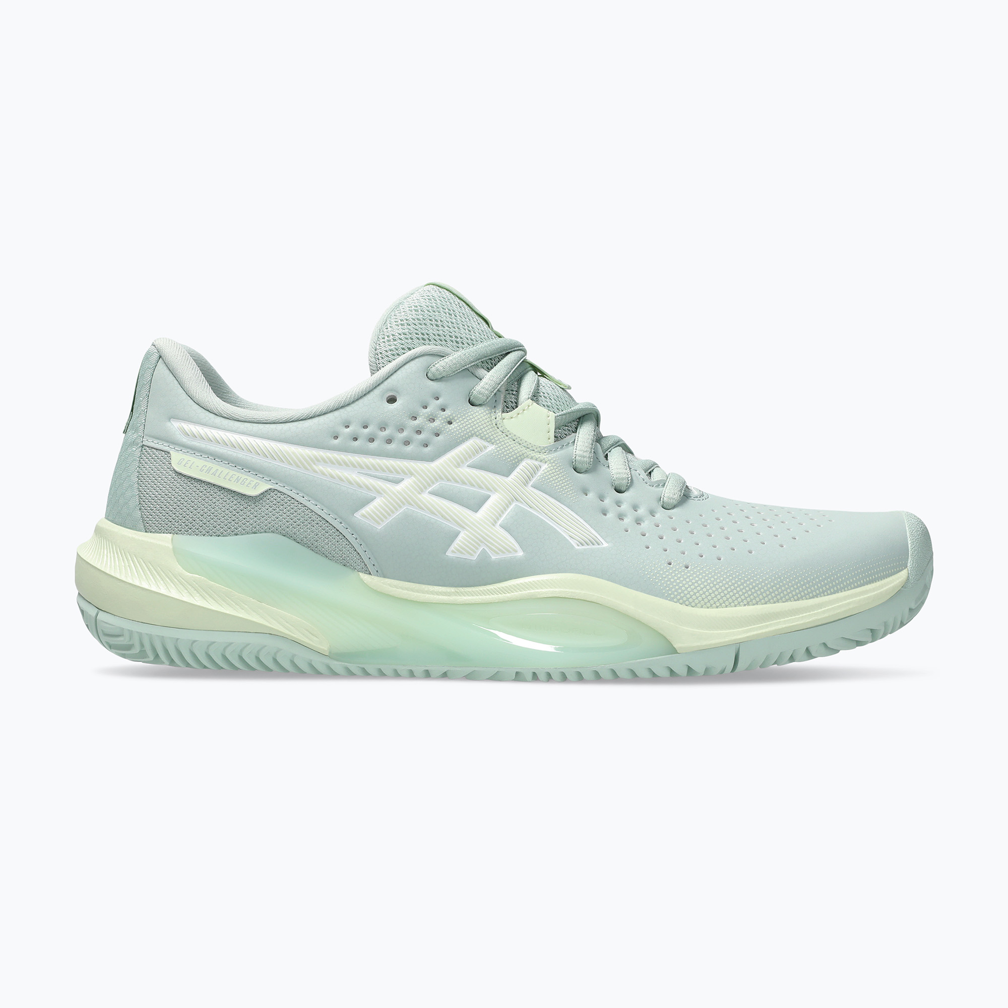 Buty do tenisa damskie Asics Gel-Challenger 15 Clay W lichen rock/whisper green 