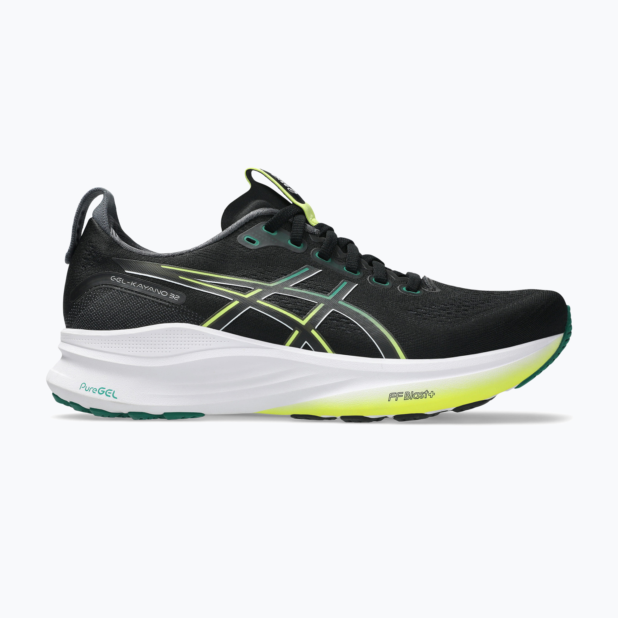 Buty do biegania męskie ASICS Gel-Kayano 32 black/jasper green 