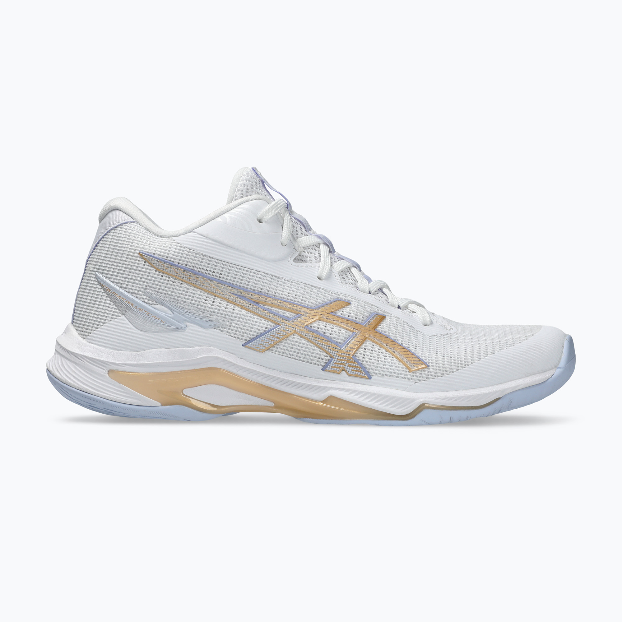 Buty do siatkówki damskie ASICS Netburner Ballistic FF 4 white/champagne 