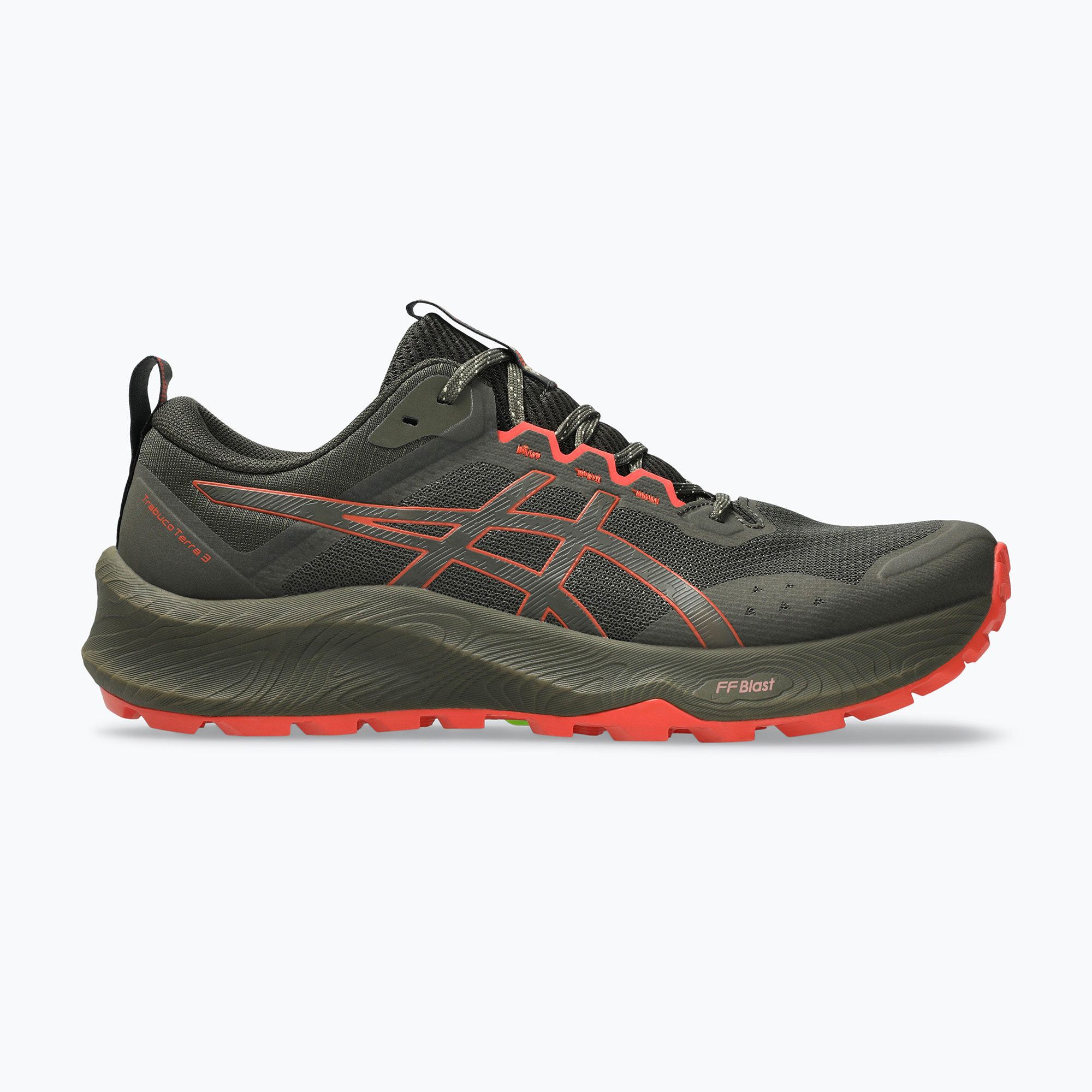 Buty do biegania męskie ASICS Trabuco Terra 3 brown stone/spicy red 
