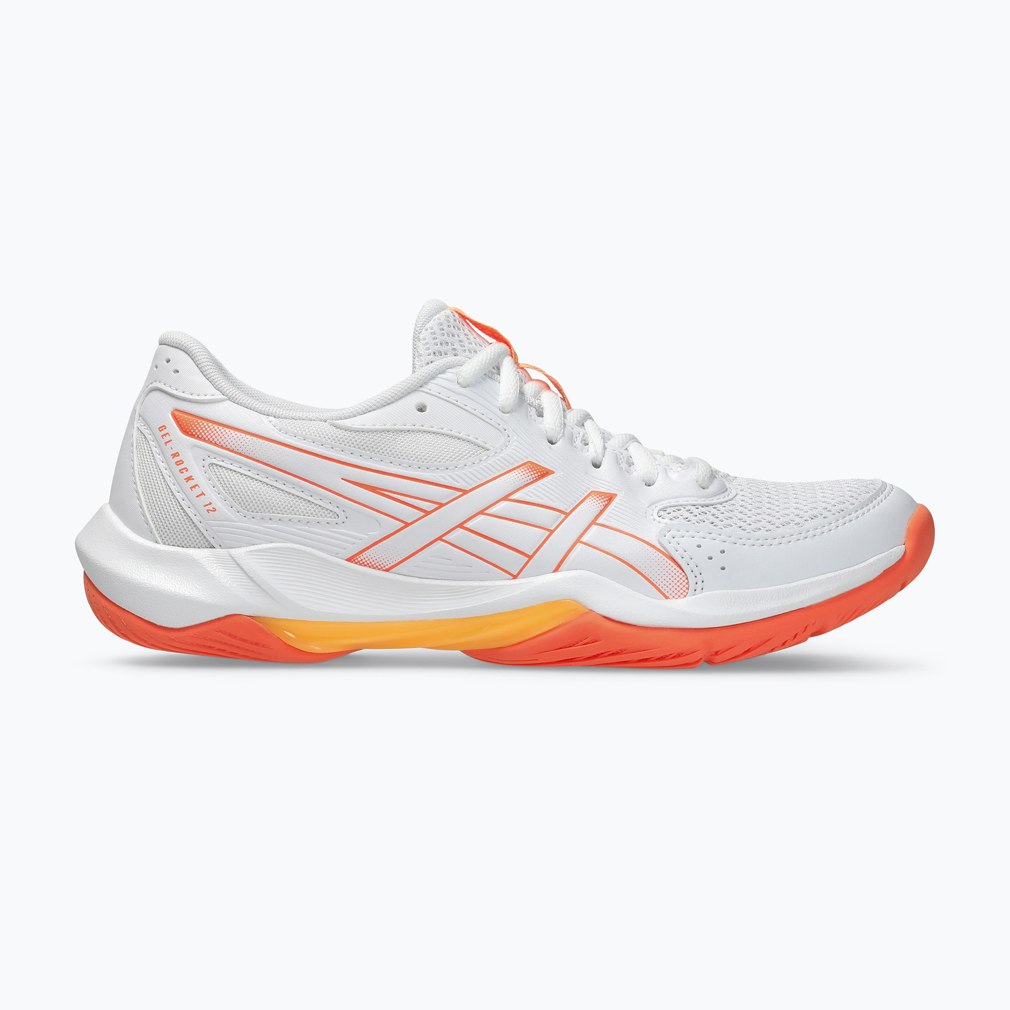 Buty do siatkówki damskie ASICS Gel-Rocket 12 white/vivid coral 