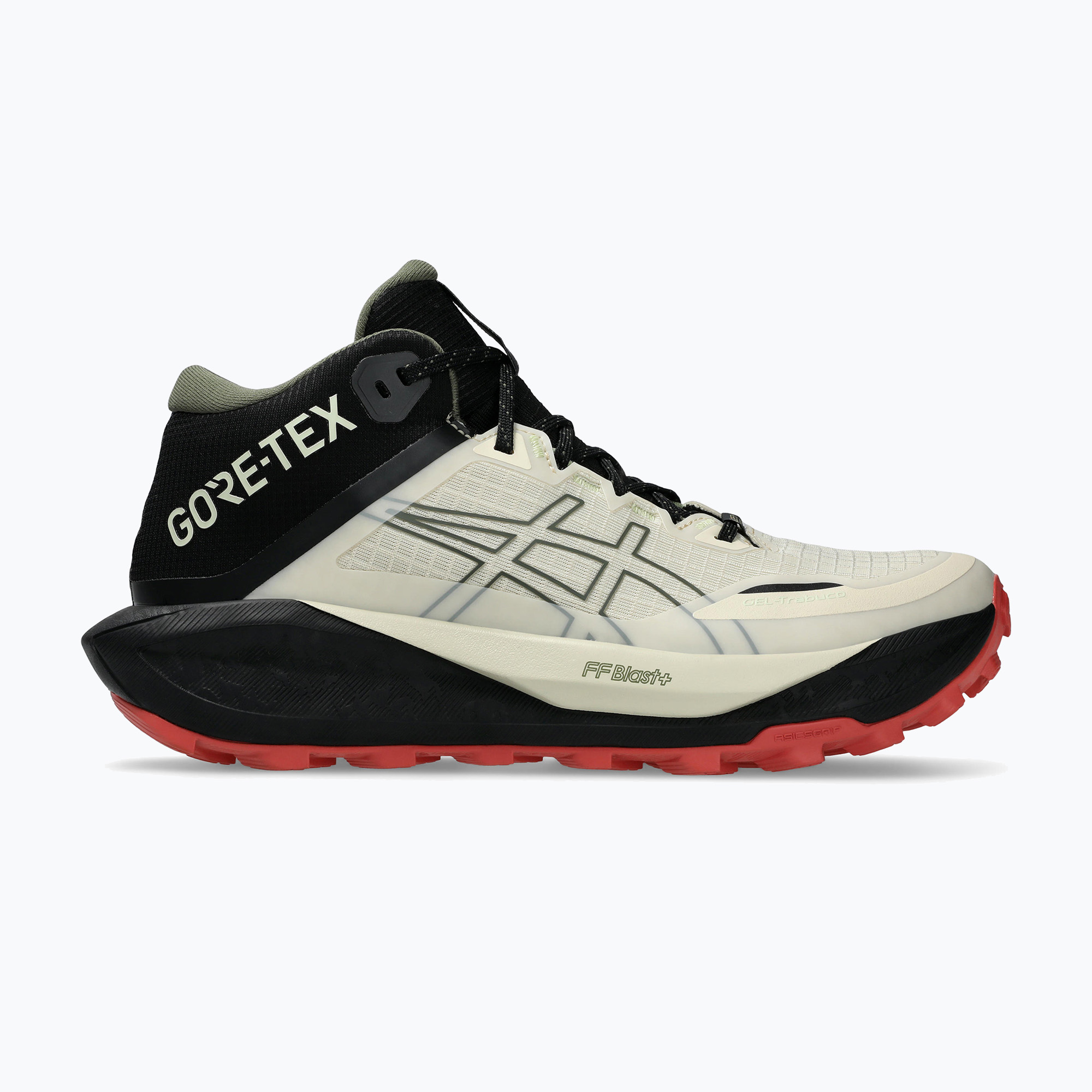 Buty do biegania damskie ASICS Gel-Trabuco MT GTX vanilla/mantle green 