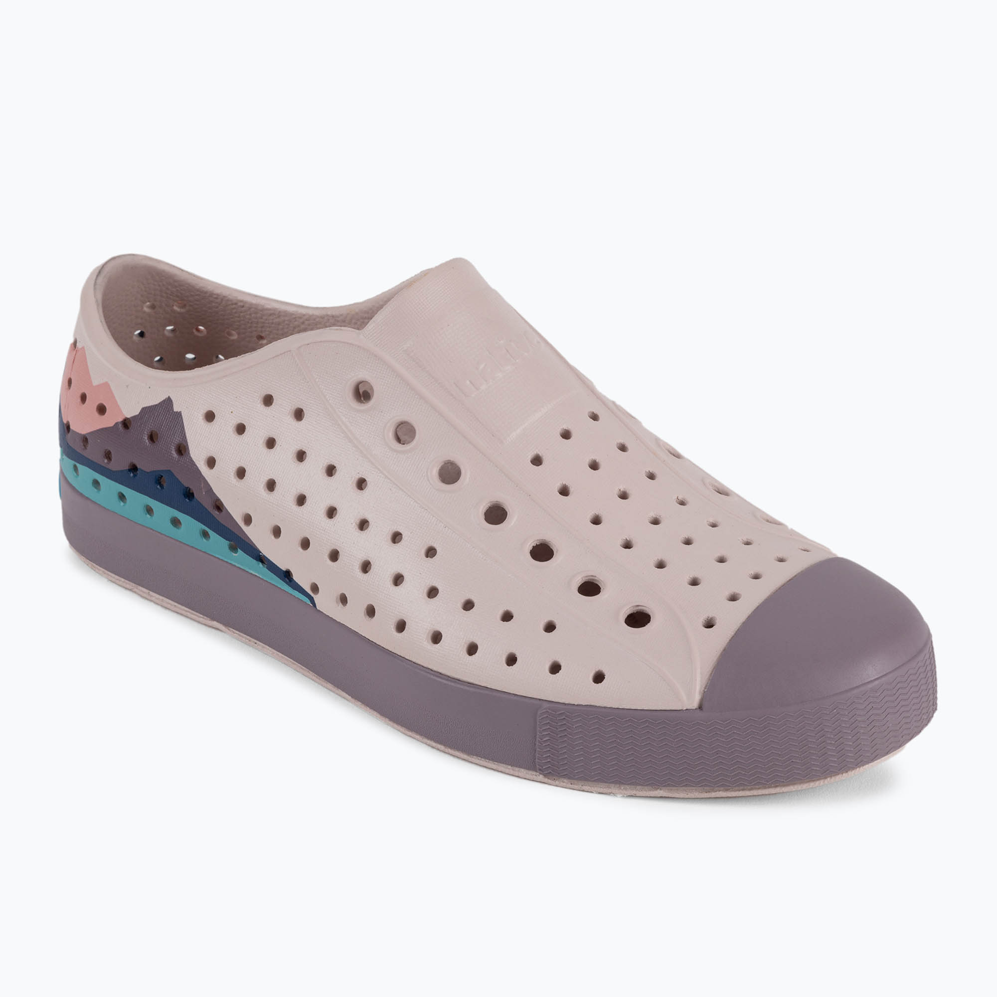 Buty Native NA-11100102 Jefferson Block pink/purple/frontier mountain block | WYSYŁKA W 24H | 30 DNI NA ZWROT