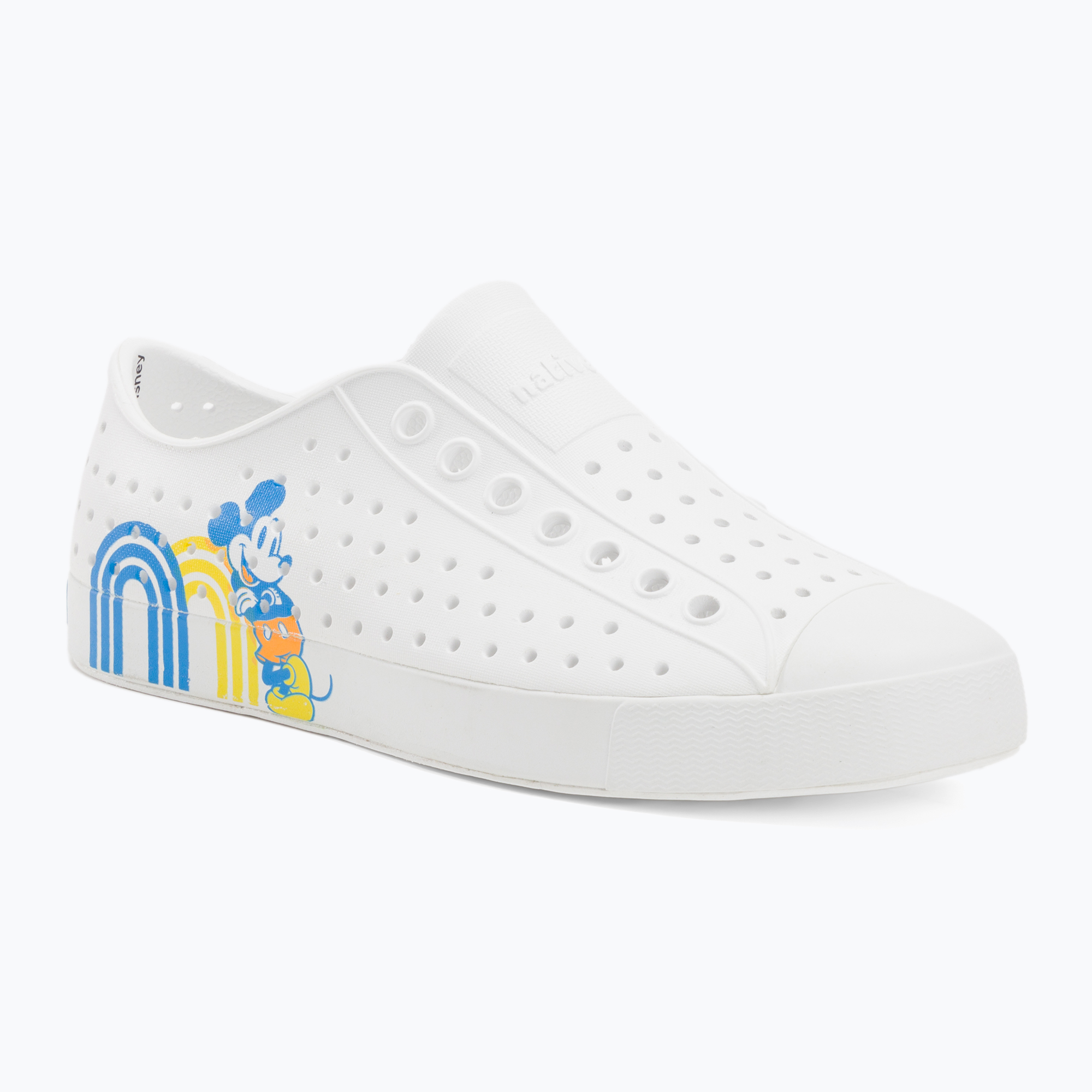 Buty Native NA-11112001 Jefferson Print Disney shell white/shell white/positive mickey | WYSYŁKA W 24H | 30 DNI NA ZWROT